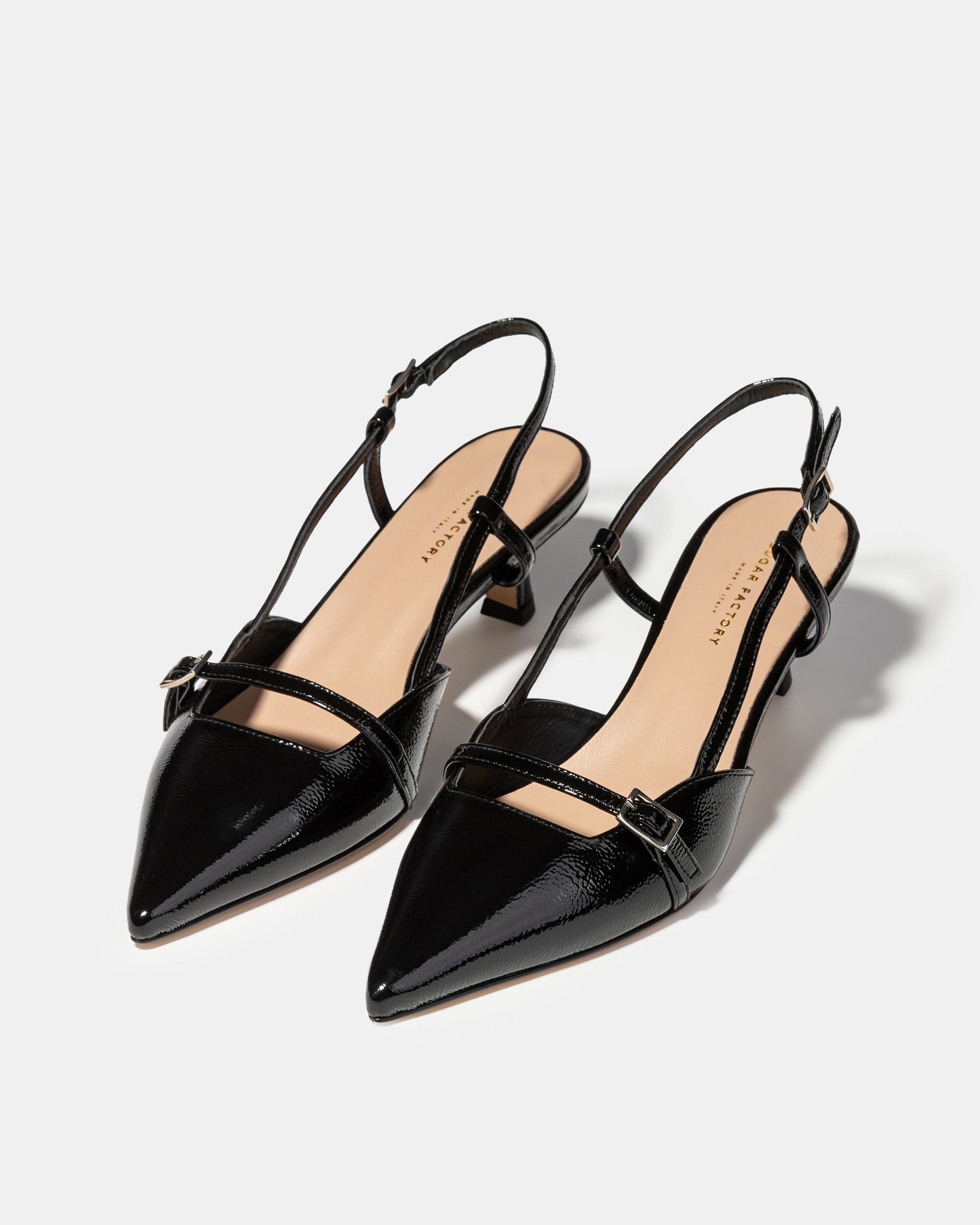 Черные туфли с ремешками - Image 3 of 5