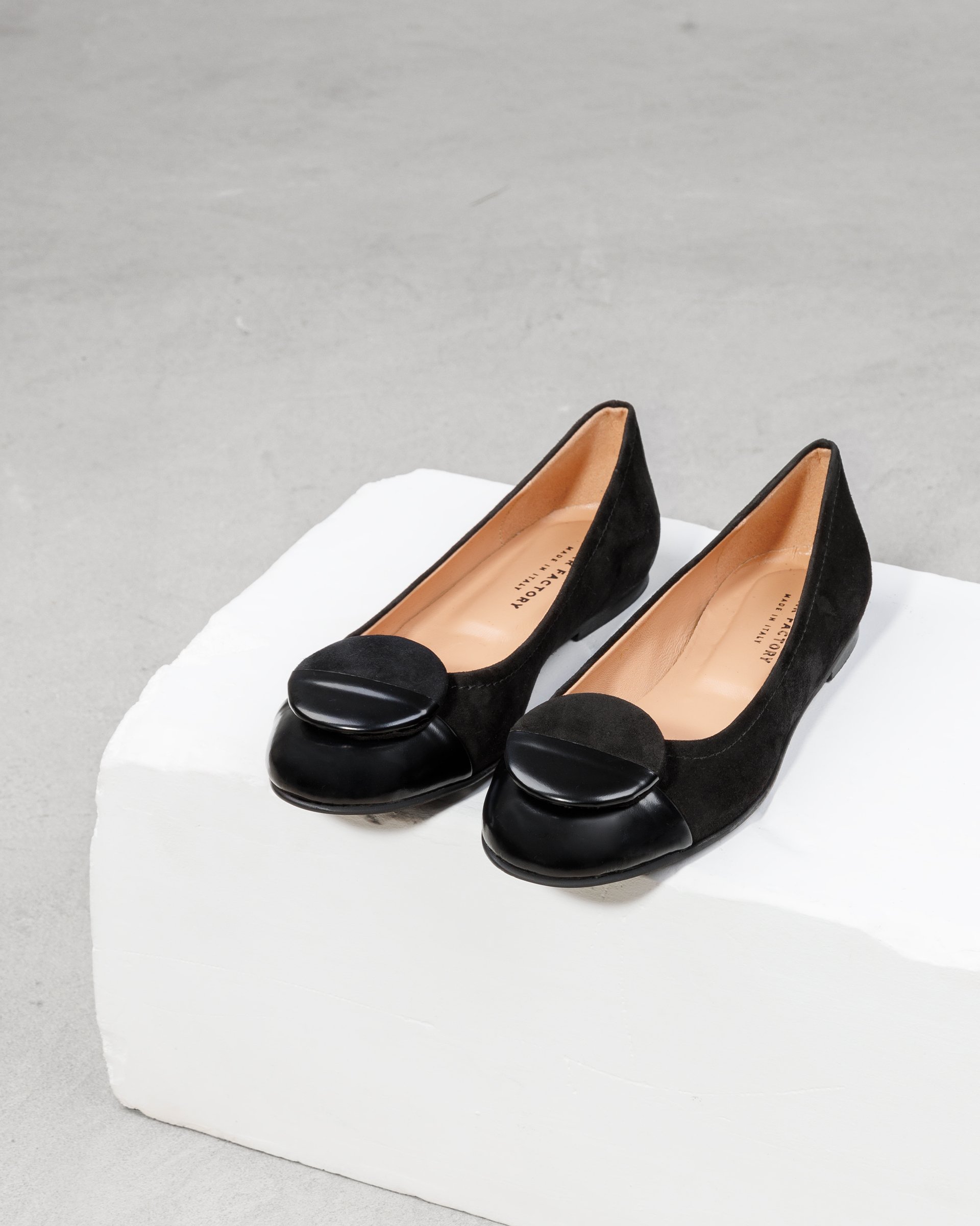Черные замшевые балетки - Image 2 of 6