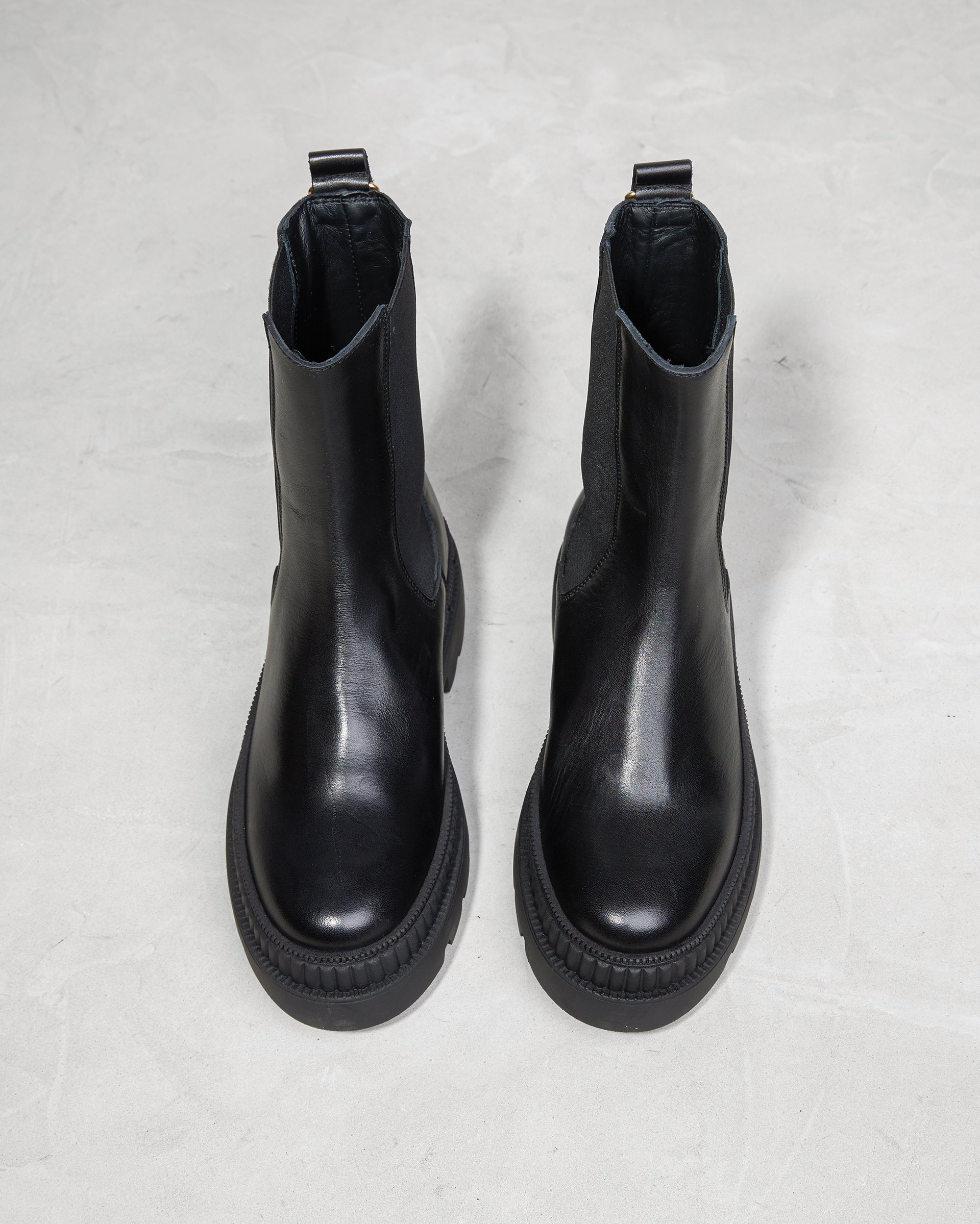 Черные кожаные ботинки - Image 3 of 4