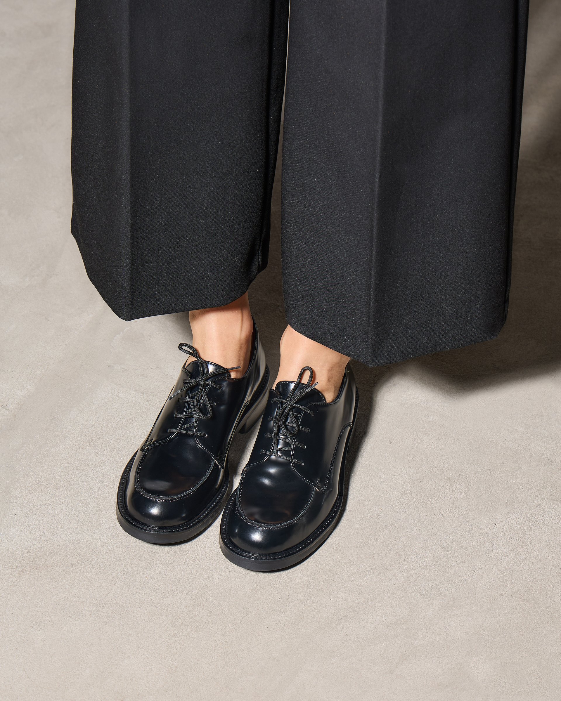 Классические черные кожаные туфли - Image 6 of 6