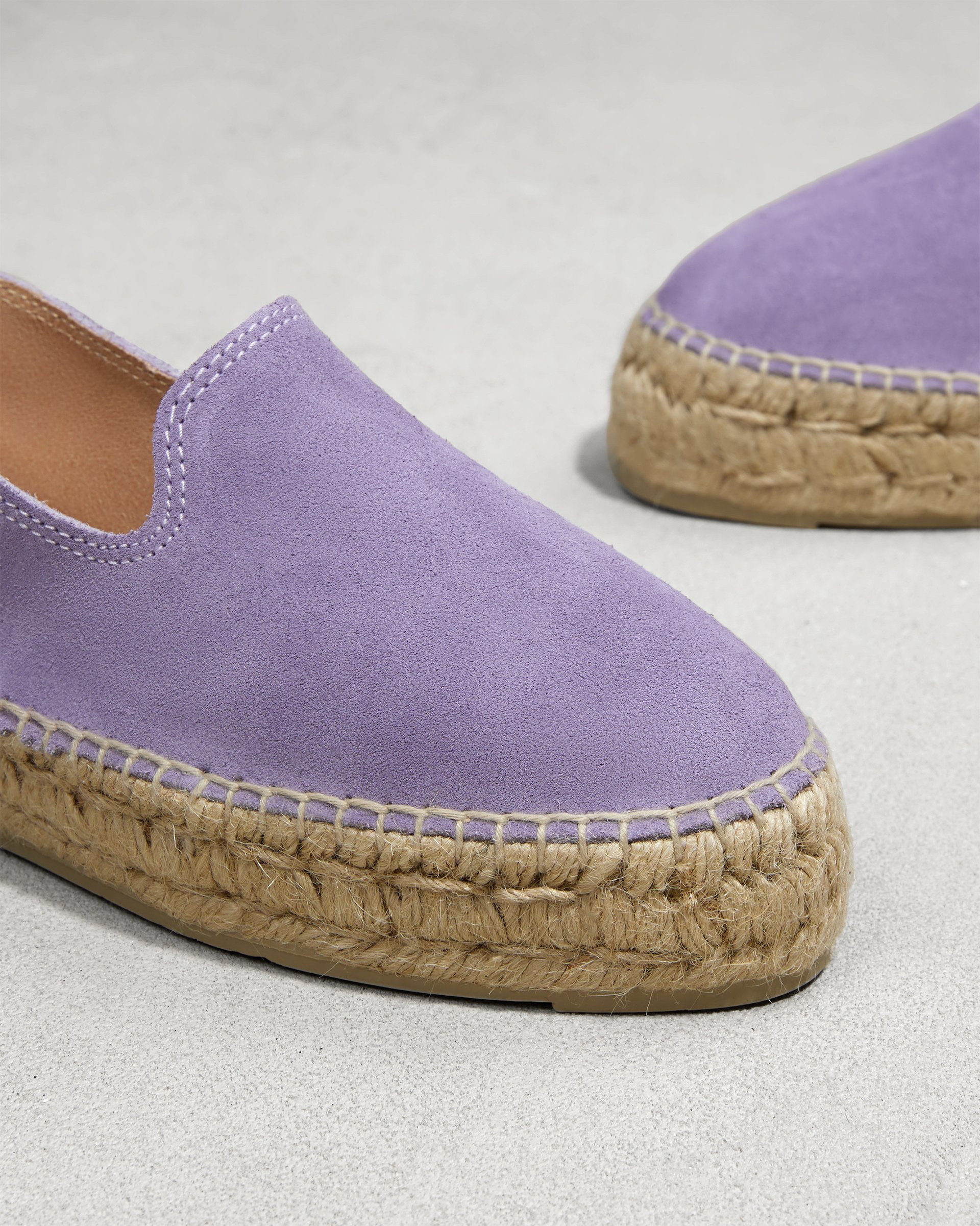 Фиолетовые замшевые эспадрильи - Image 4 of 6