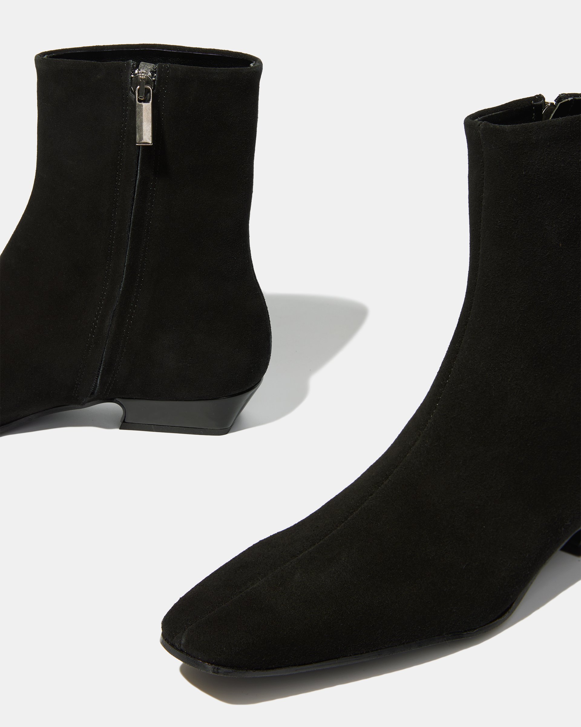 Черные замшевые ботинки - Image 4 of 5