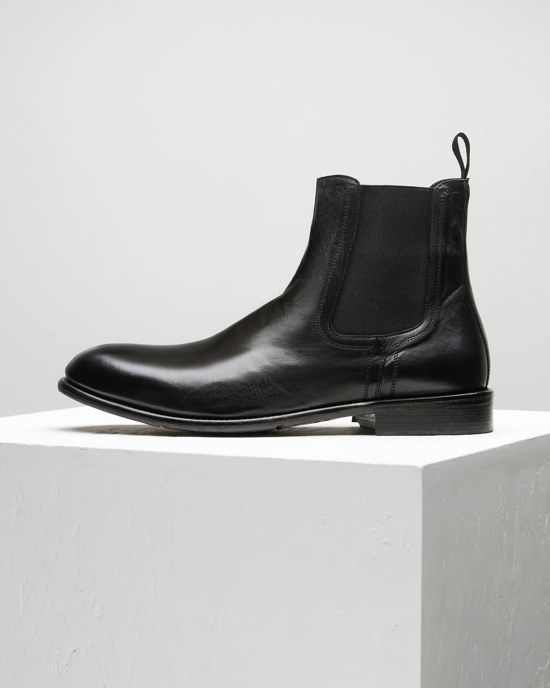 Черные челси из натуральной кожи - Main image