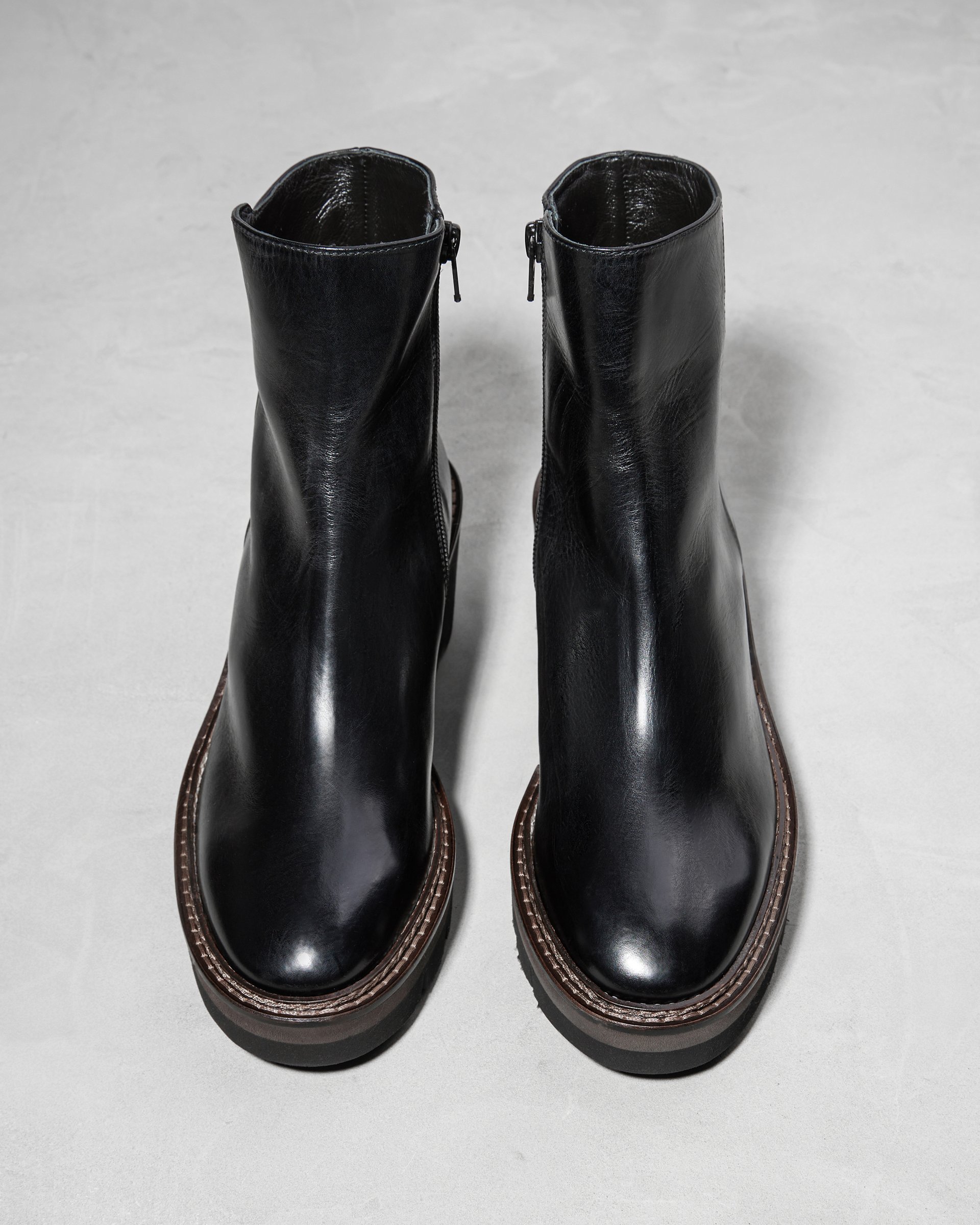 Черные кожаные ботинки - Image 3 of 4