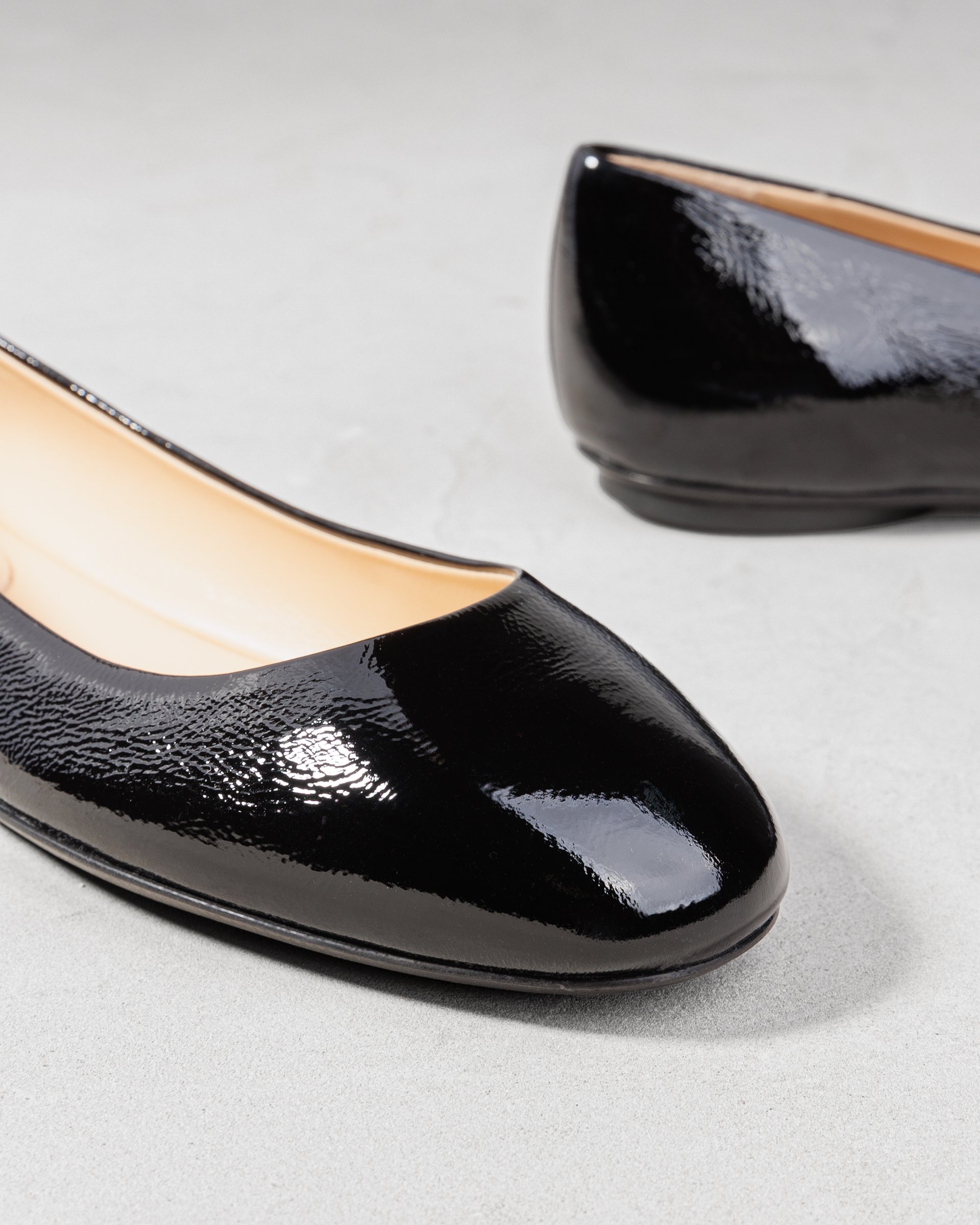 Черные лакированные балетки - Image 4 of 4