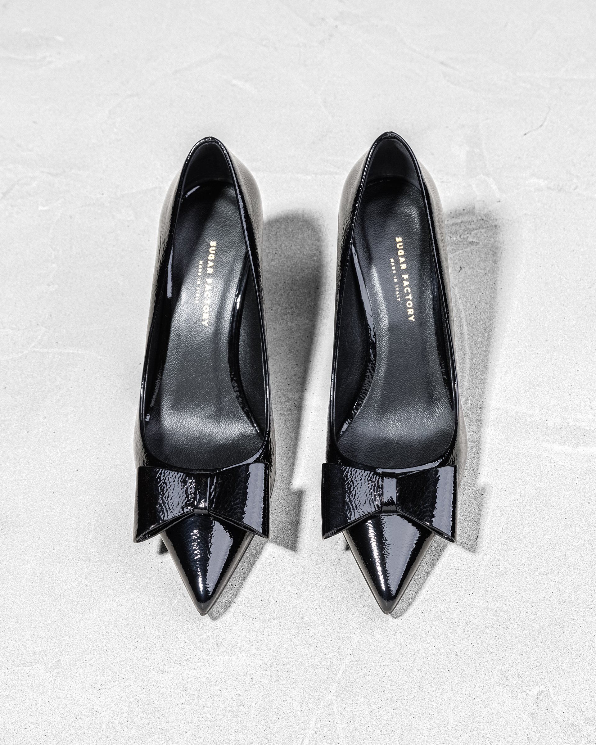 Черные лакированные туфли на шпильке - Image 3 of 6