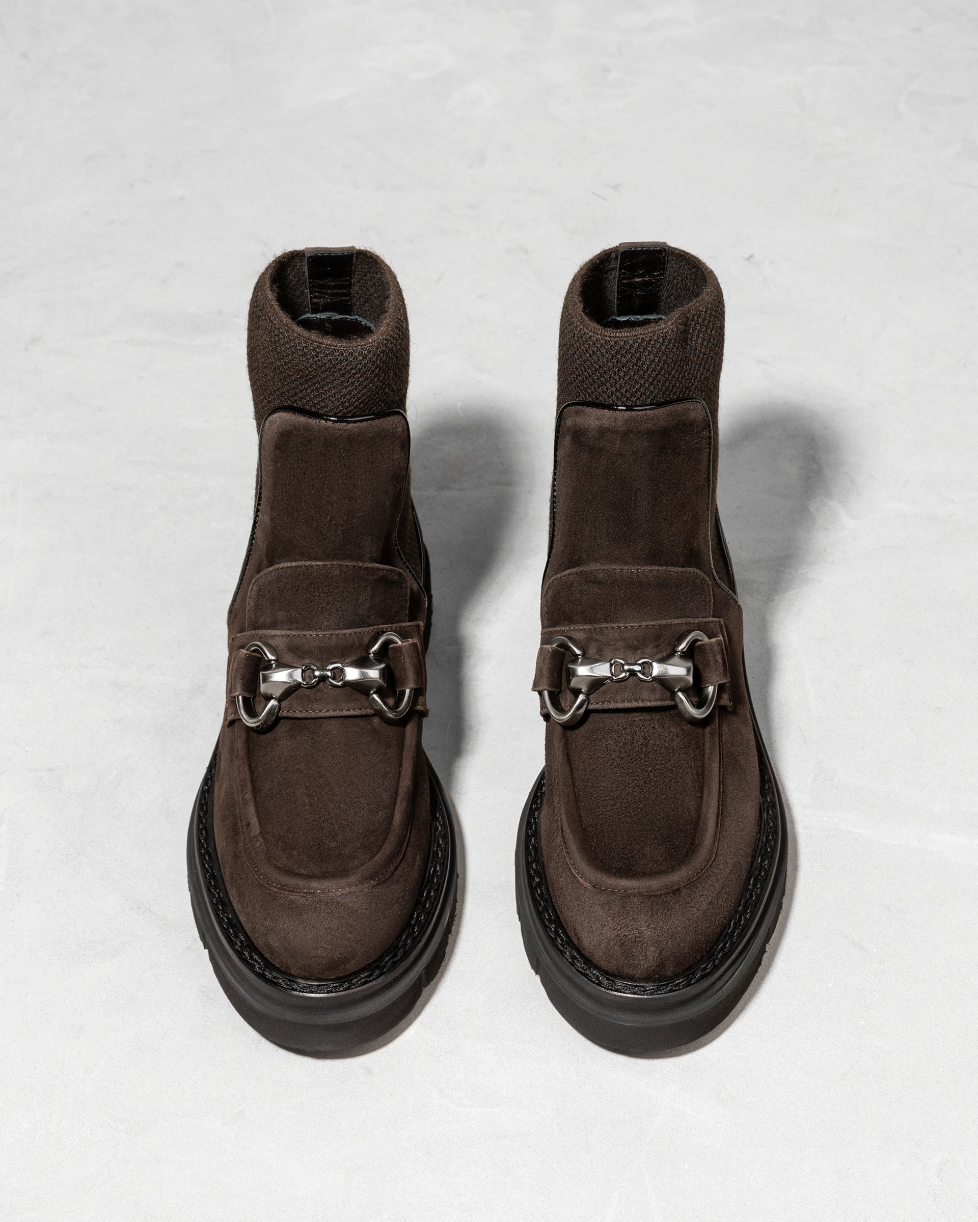 Темно-коричневые замшевые ботинки - Image 2 of 6