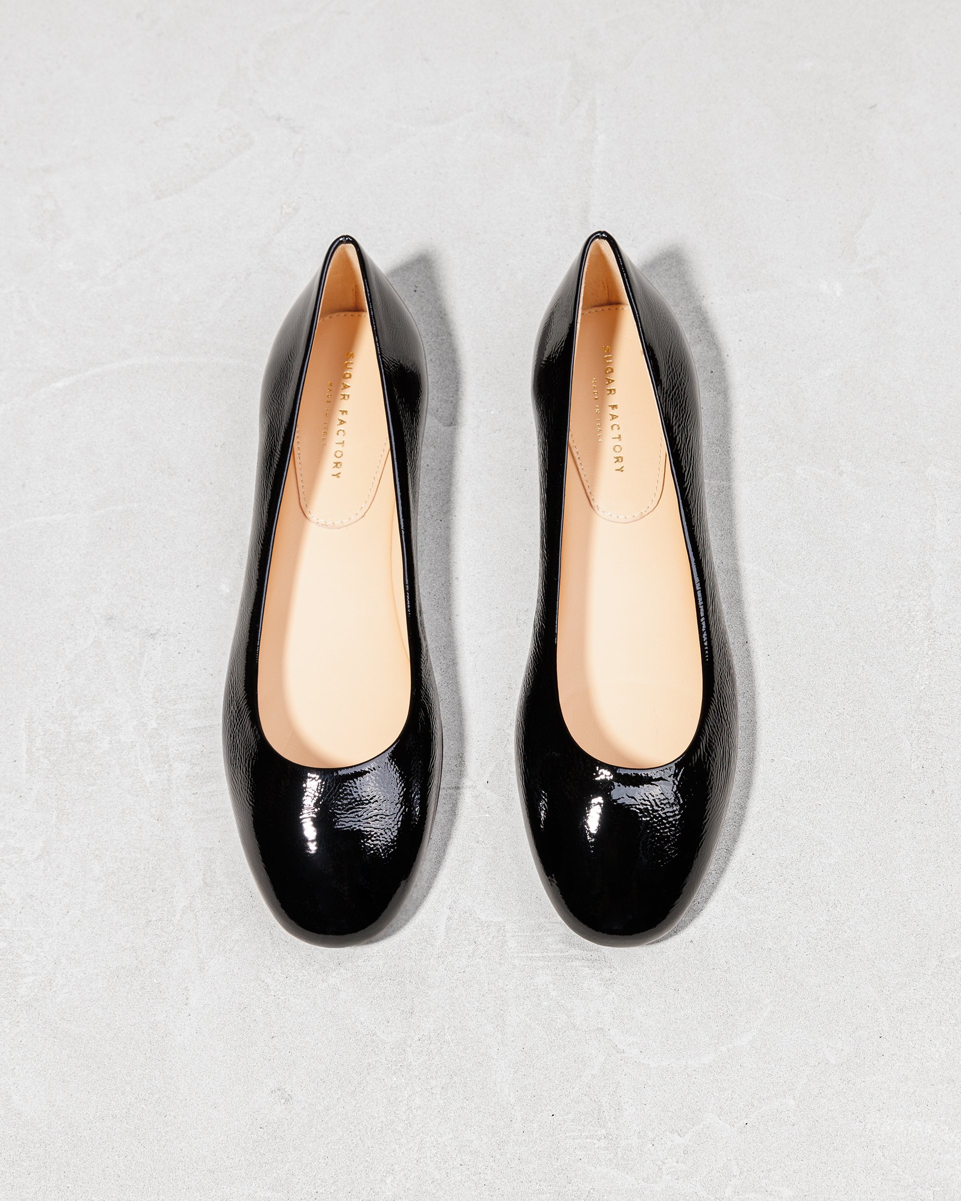 Черные лакированные балетки - Image 3 of 4