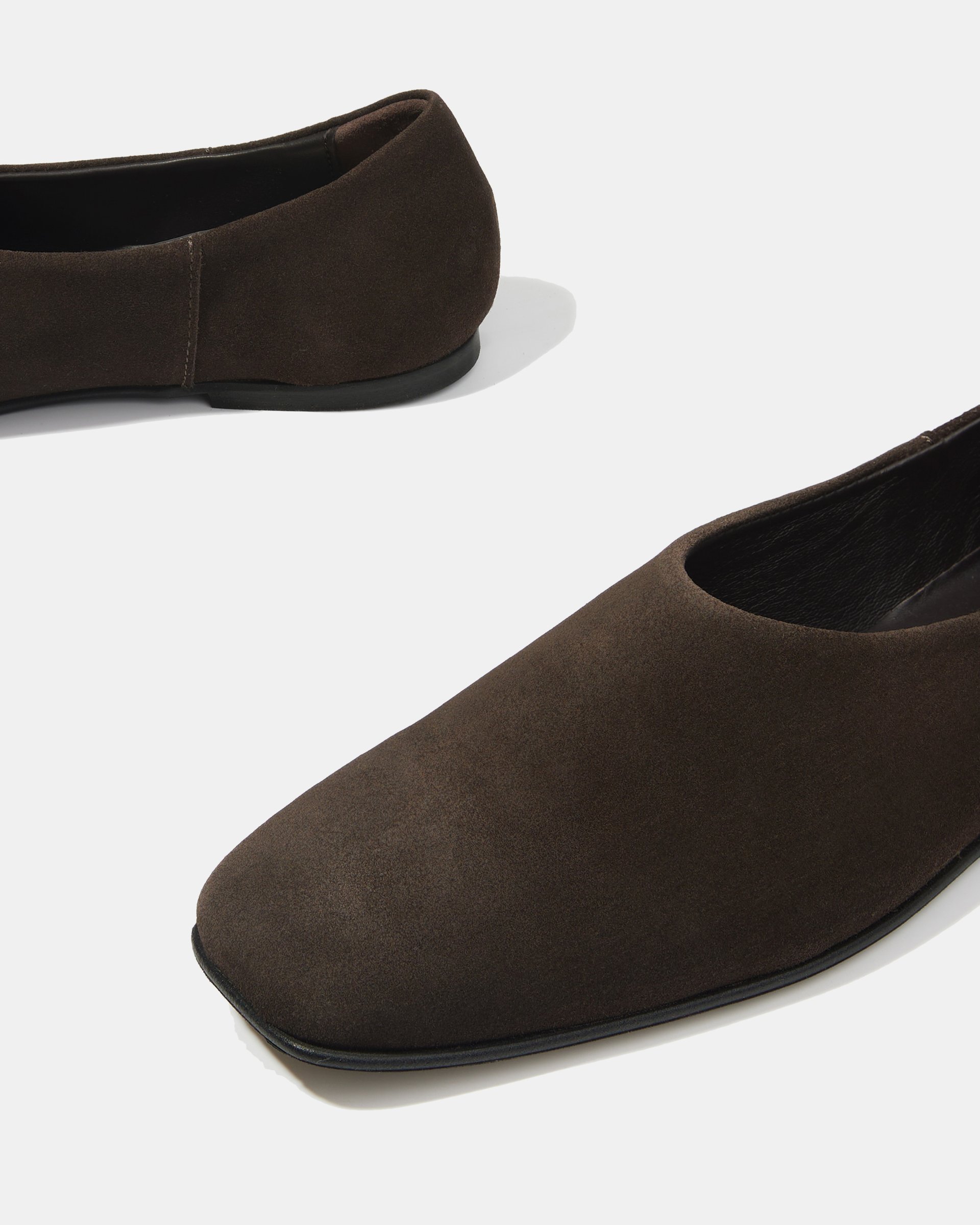 Темно-коричневые замшевые туфли - Image 4 of 4