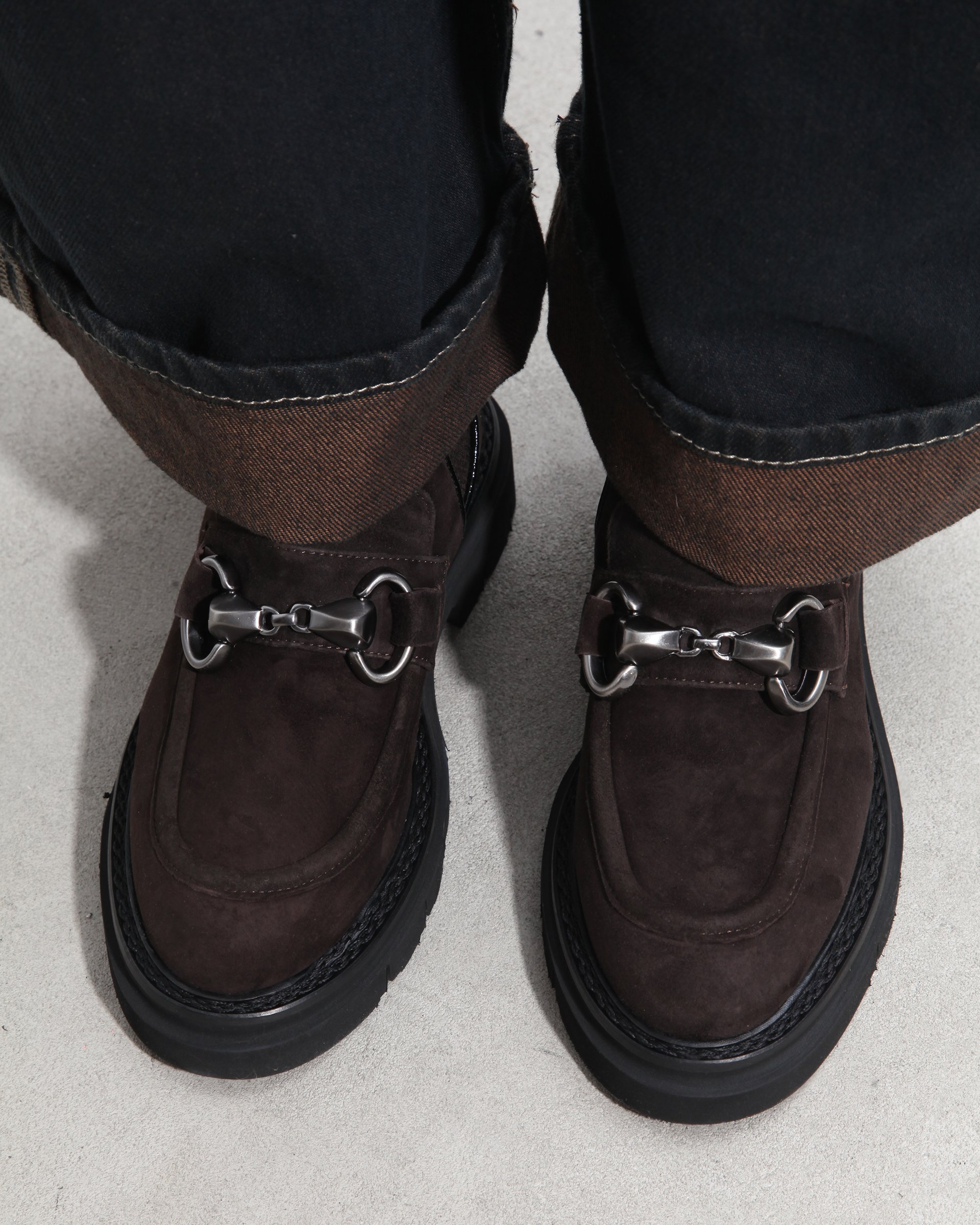 Темно-коричневые замшевые ботинки - Image 6 of 6