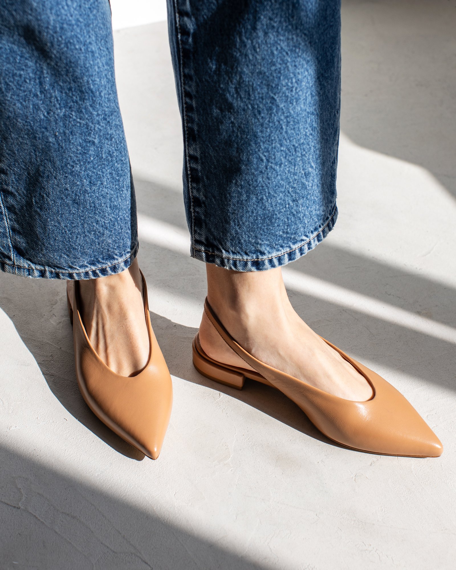 Коричневые кожаные туфли - Image 5 of 5