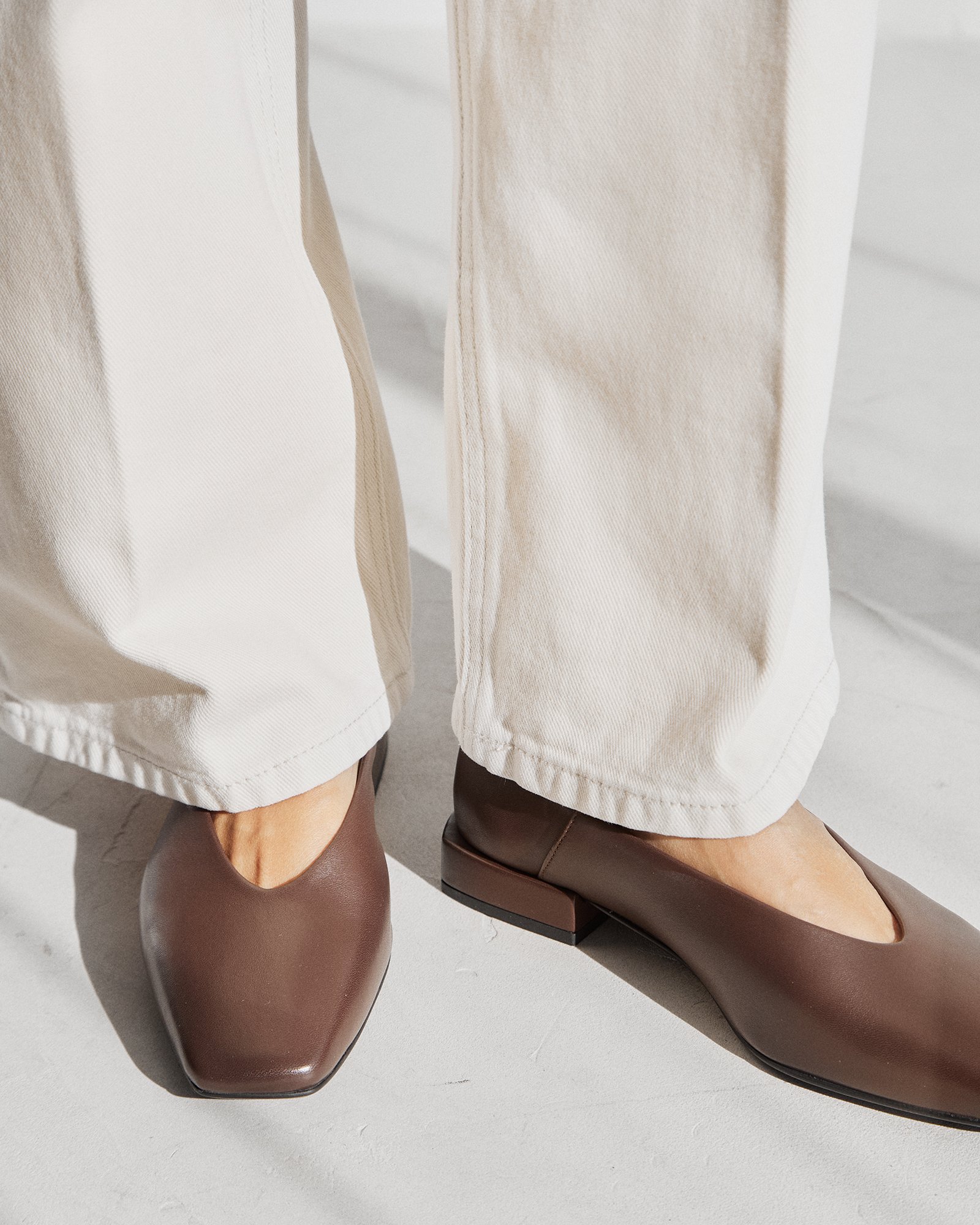 Туфли из коричневой натуральной кожи - Image 5 of 5