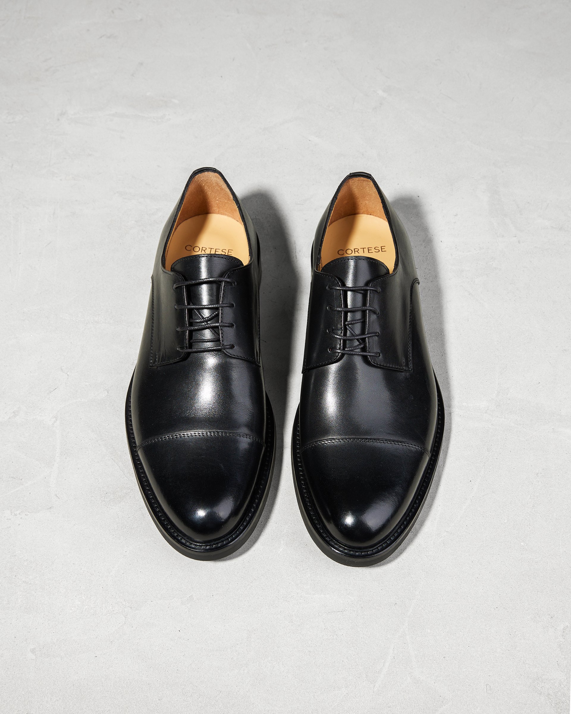 Черные кожаные классические туфли - Image 3 of 5