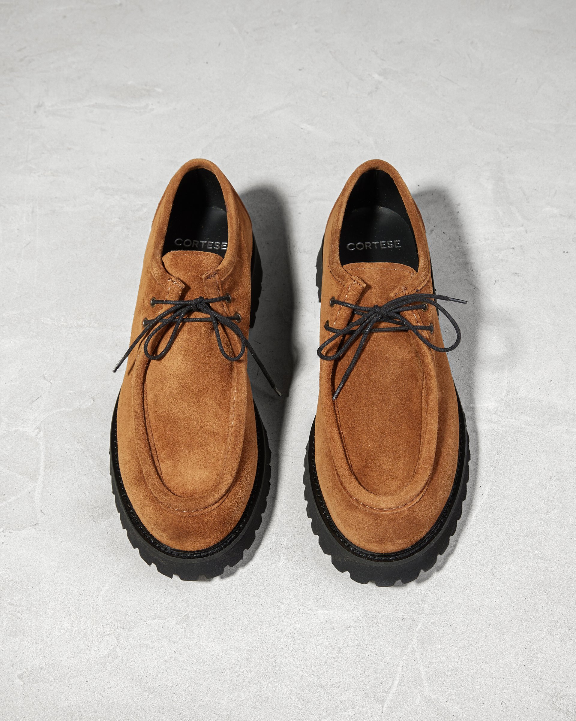 Коричневые замшевые полуботинки - Image 3 of 5