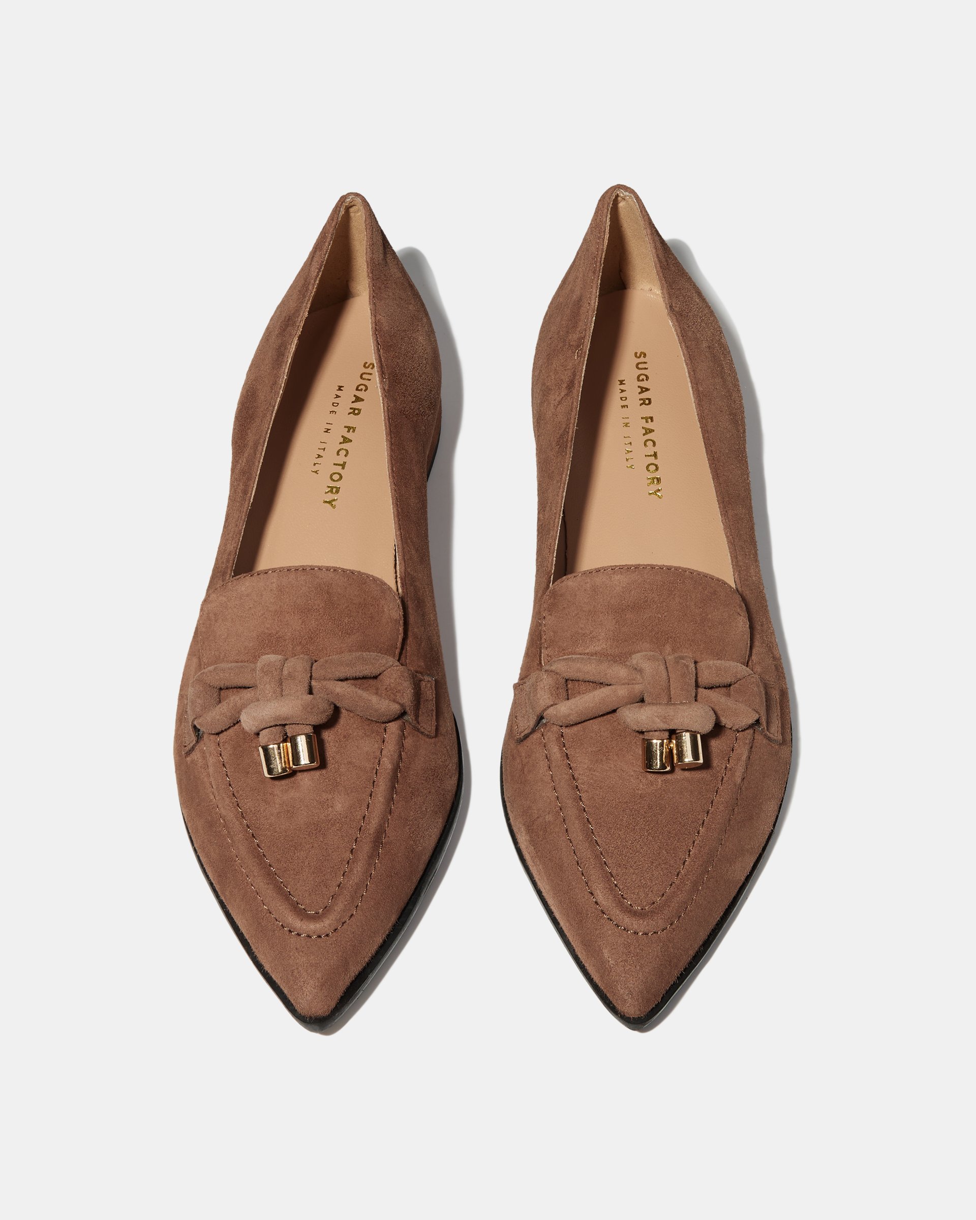 Коричневые замшевые туфли - Image 3 of 5