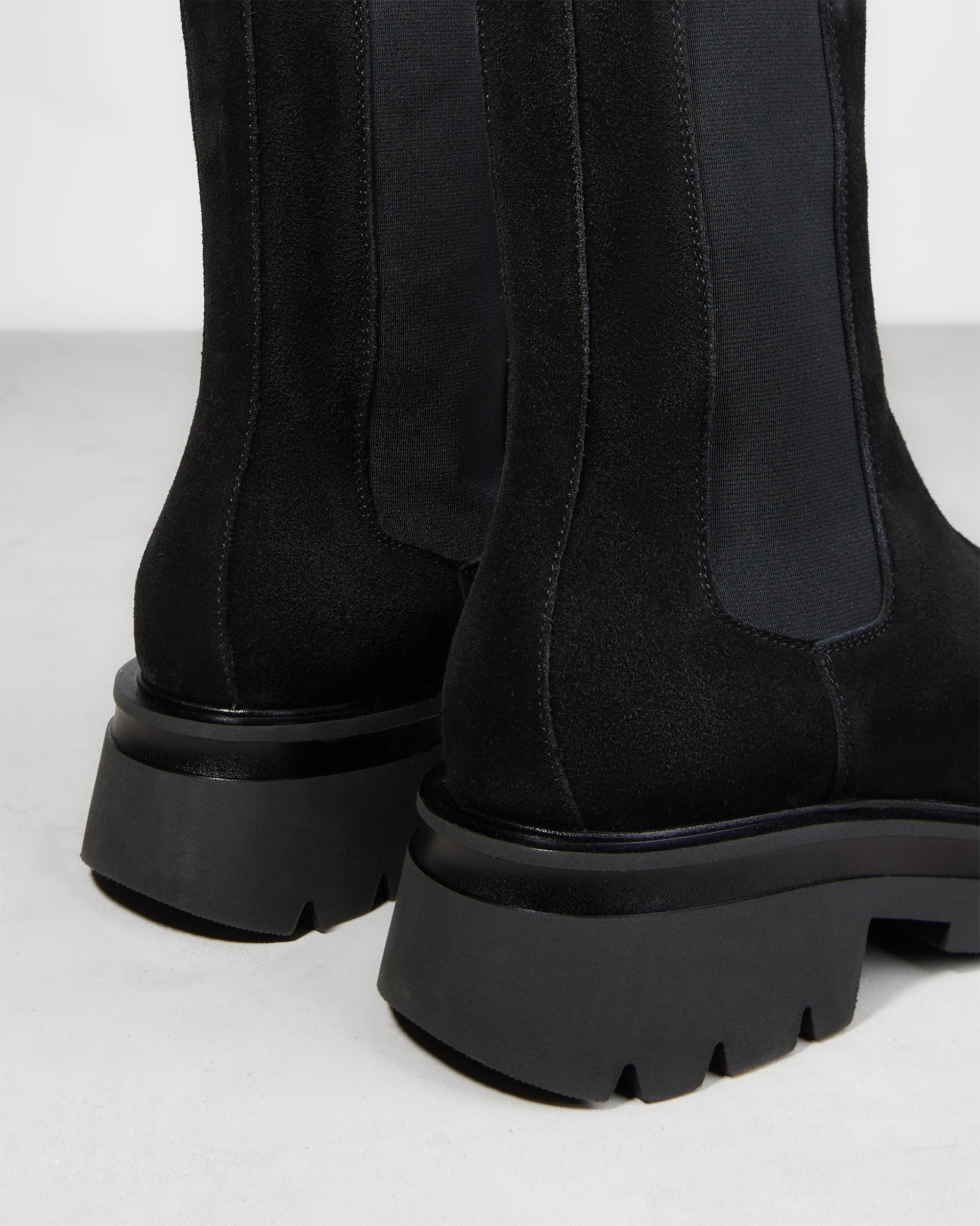 Черные замшевые ботинки челси - Image 4 of 5