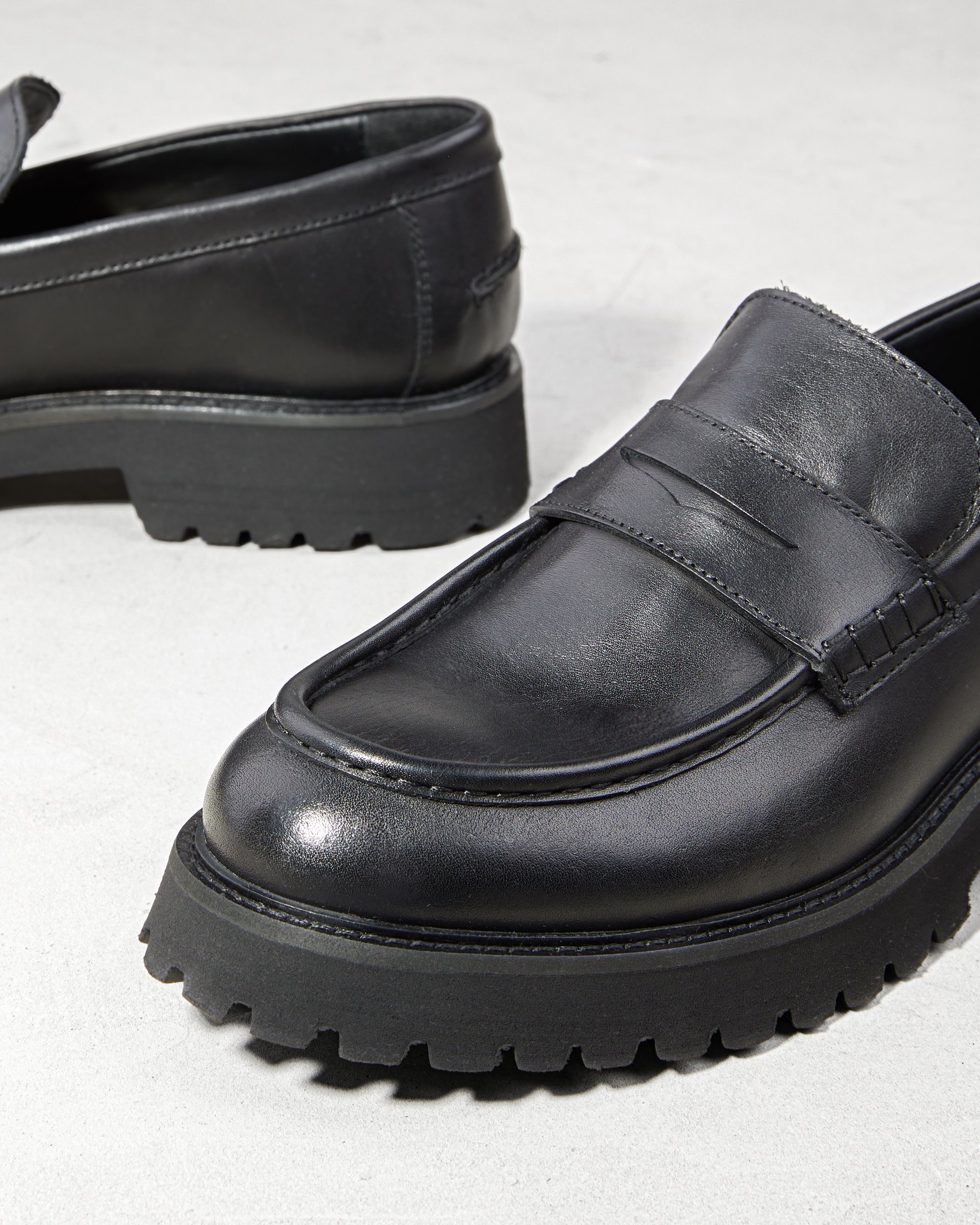 Черные лоферы из натуральной кожи - Image 4 of 5