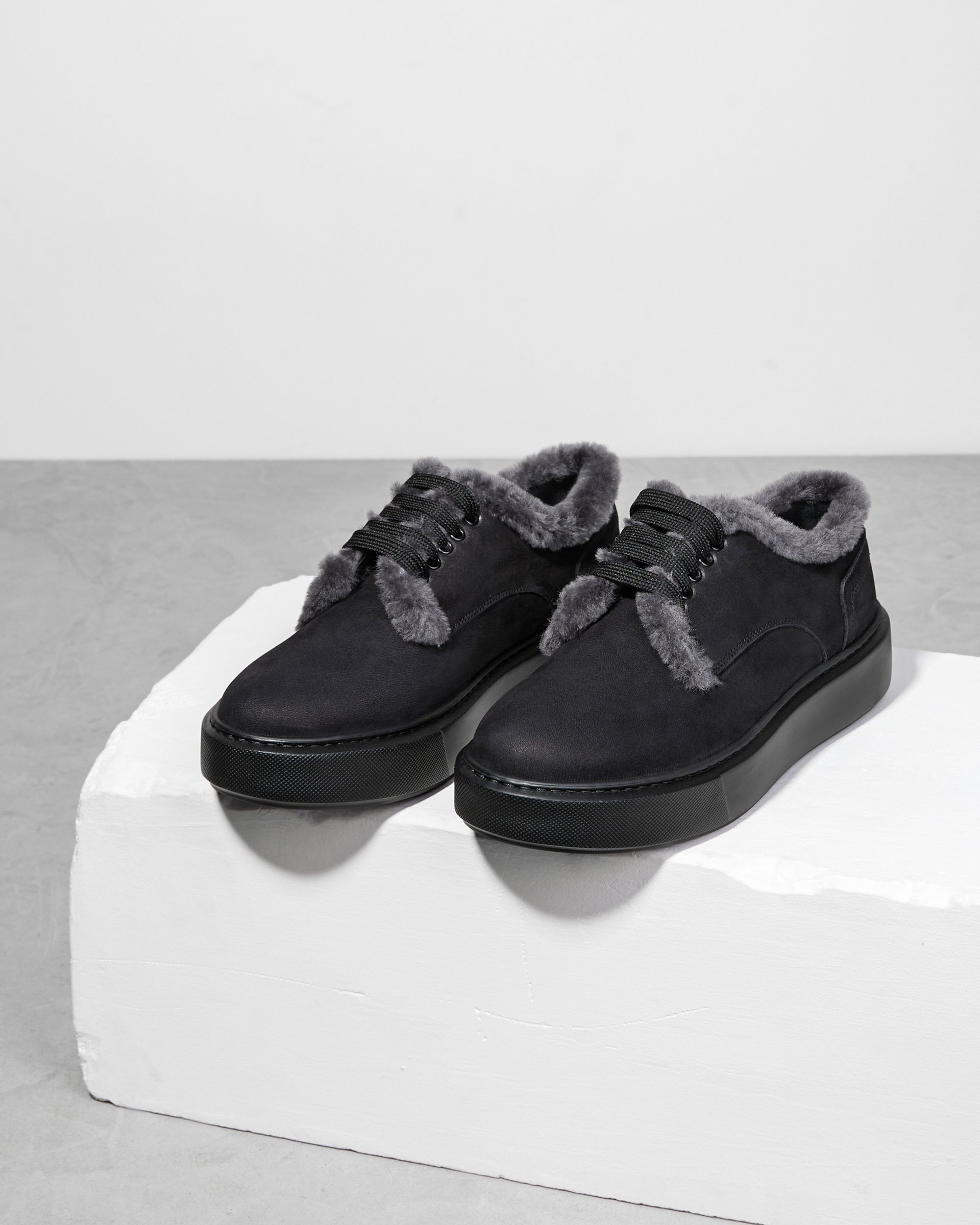 Темно-серые ботинки из натуральной кожи - Image 3 of 6