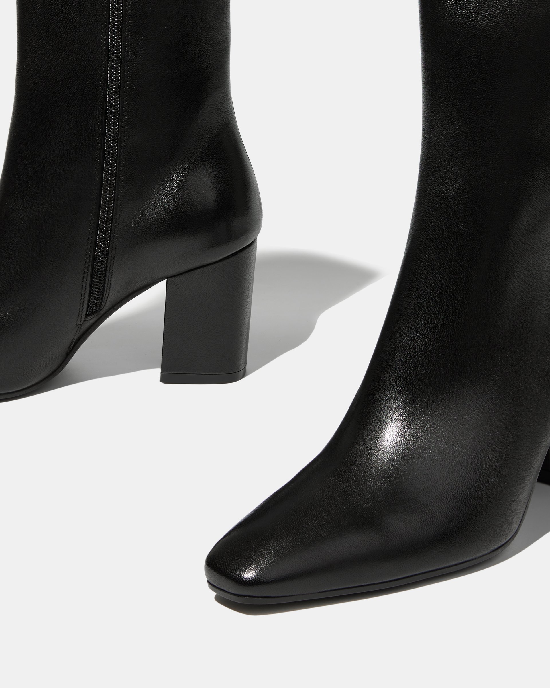 Черные кожаные ботильоны - Image 4 of 5