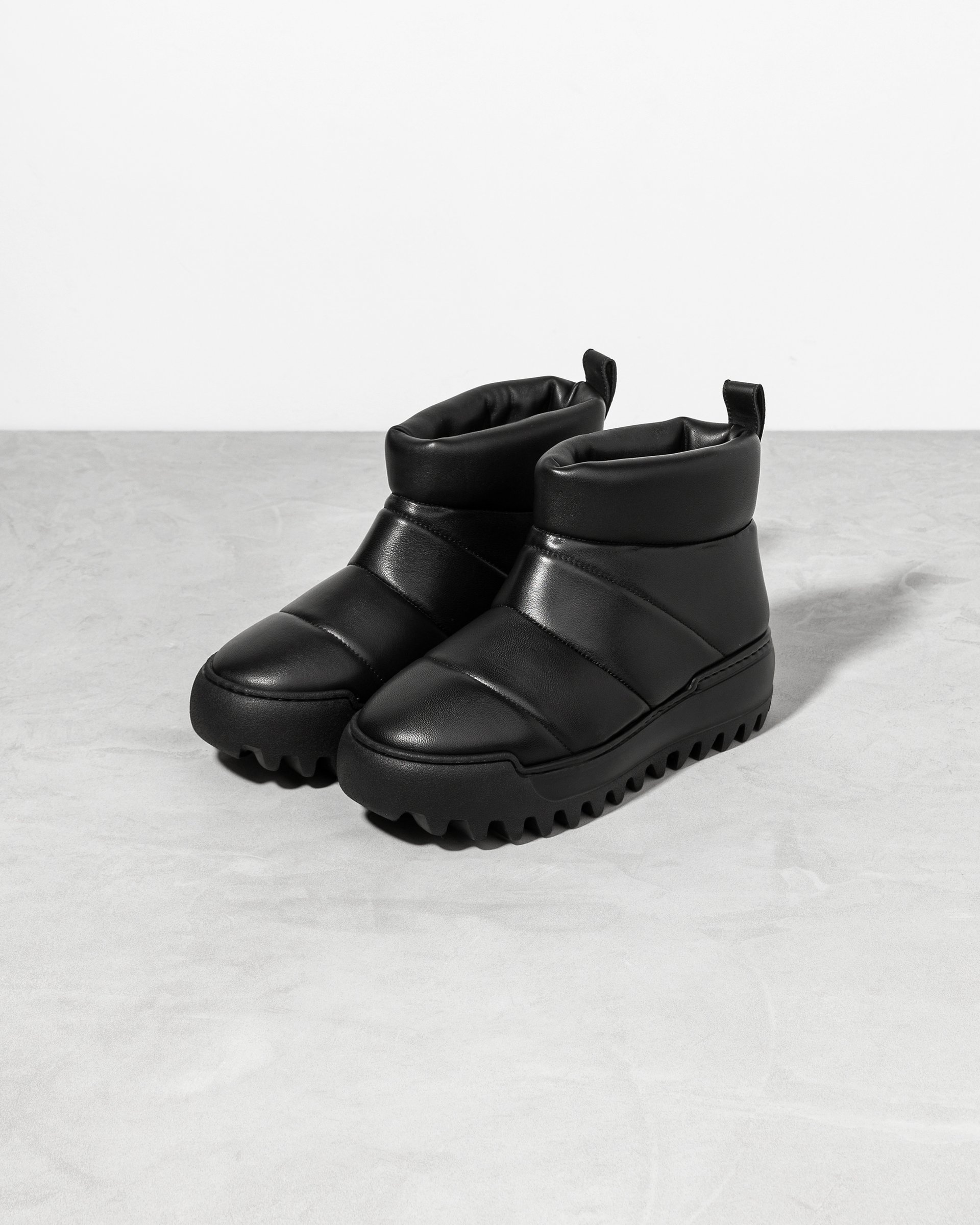 Черные кожаные зимние ботинки - Image 2 of 4