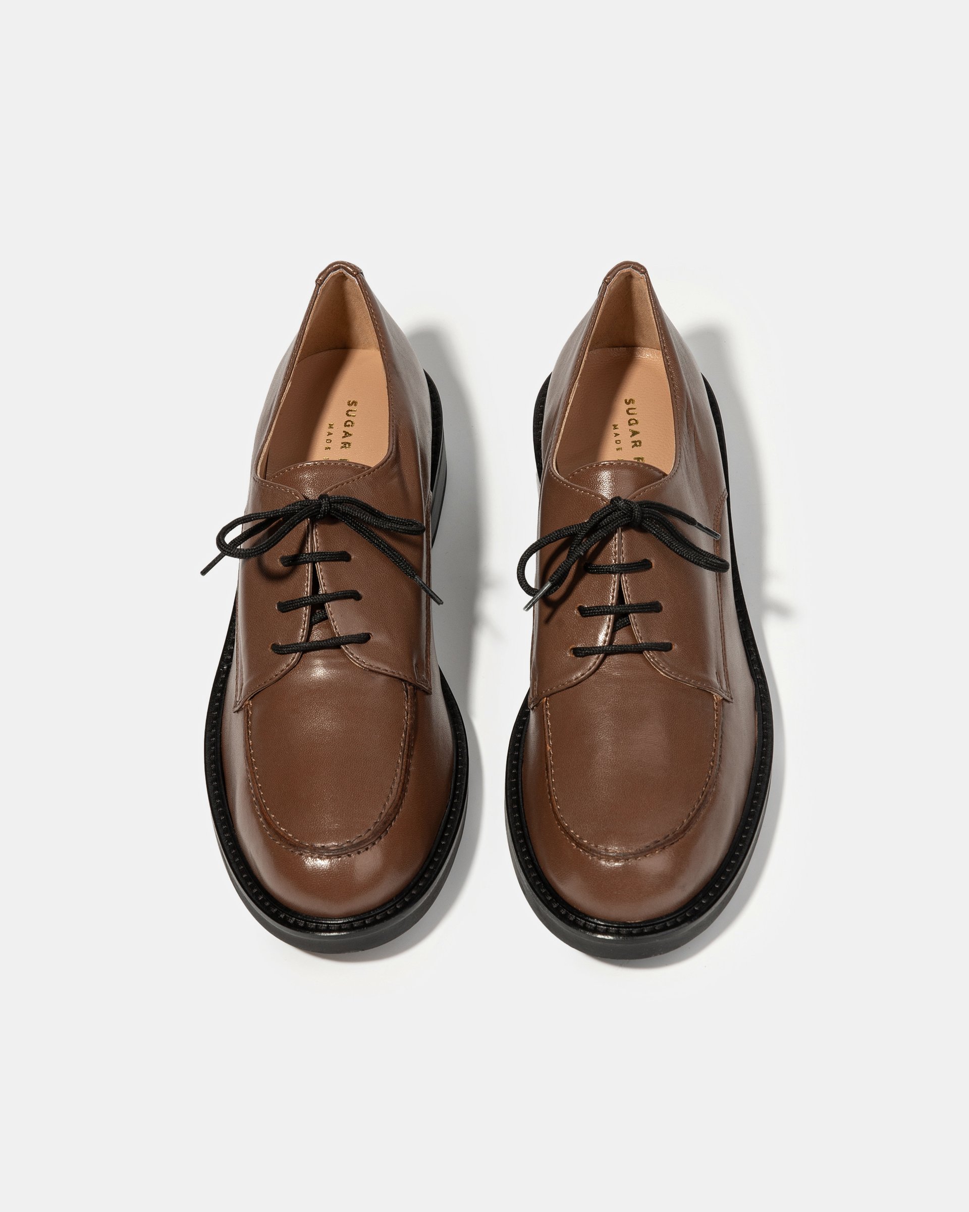 Классические коричневые туфли на шнуровке - Image 3 of 5