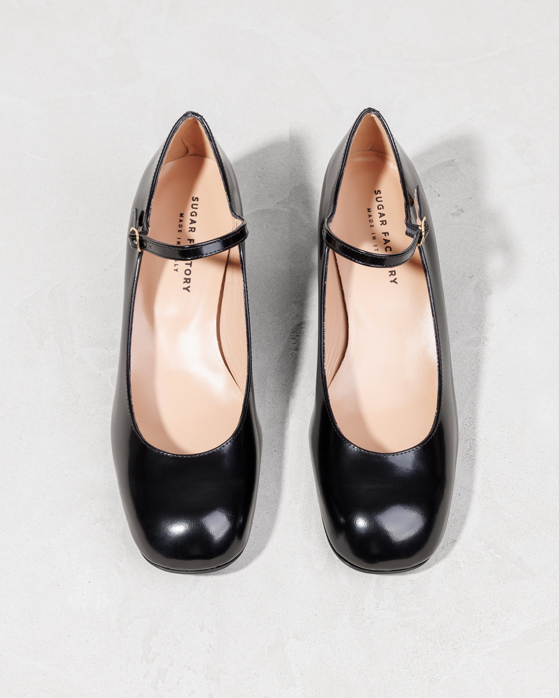 Черные кожаные туфли на каблуке - Image 3 of 6