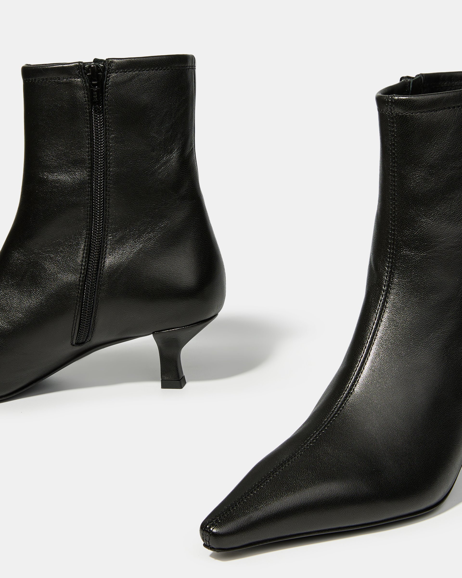 Черные кожаные ботильоны - Image 5 of 5