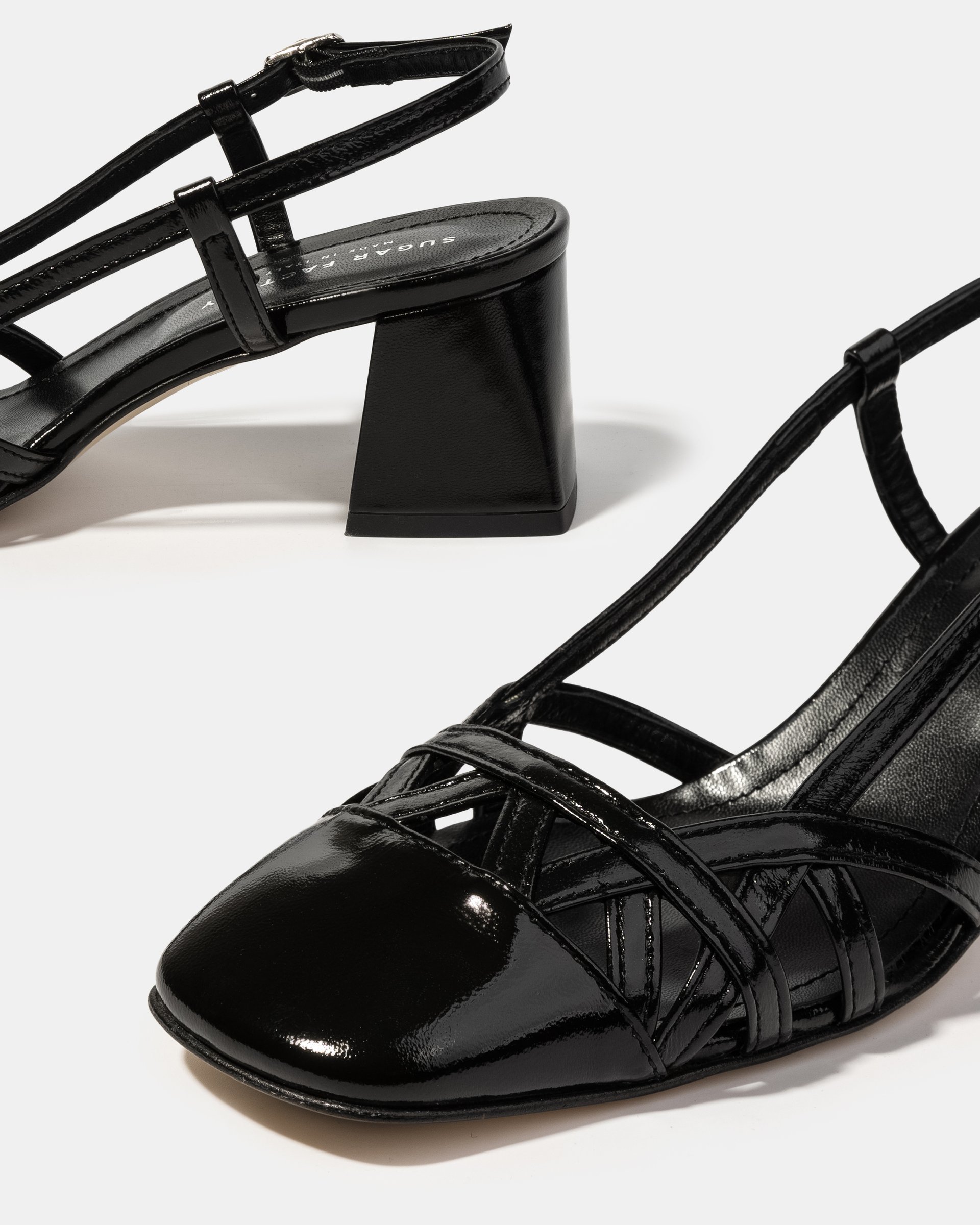 Черные лакированные туфли на каблуке - Image 4 of 4