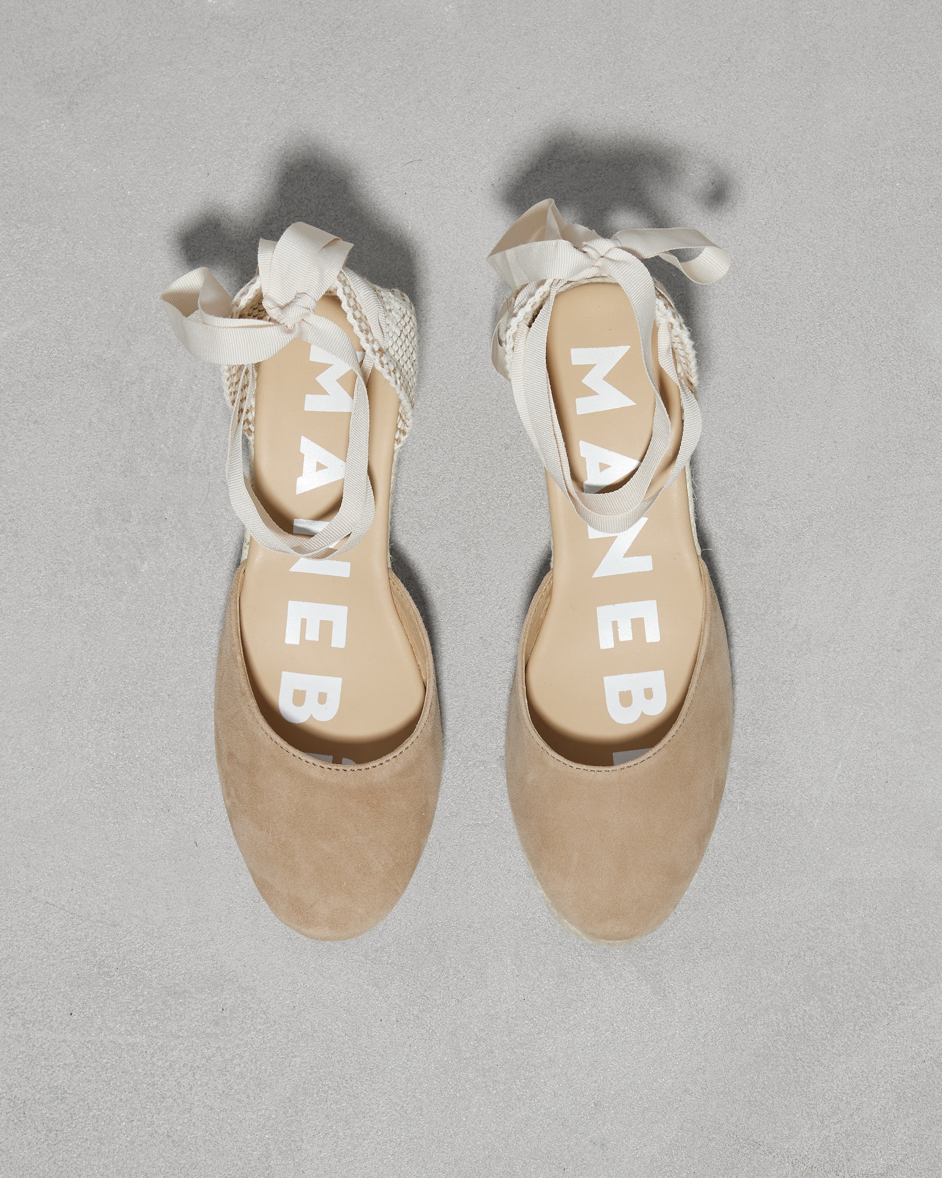 Бежевые замшевые эспадрильи - Image 3 of 6