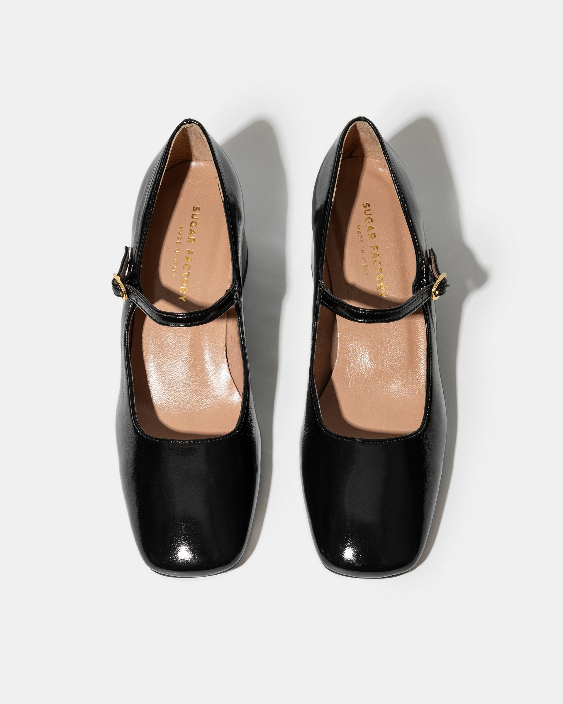 Черные кожаные туфли на каблуке - Image 3 of 4