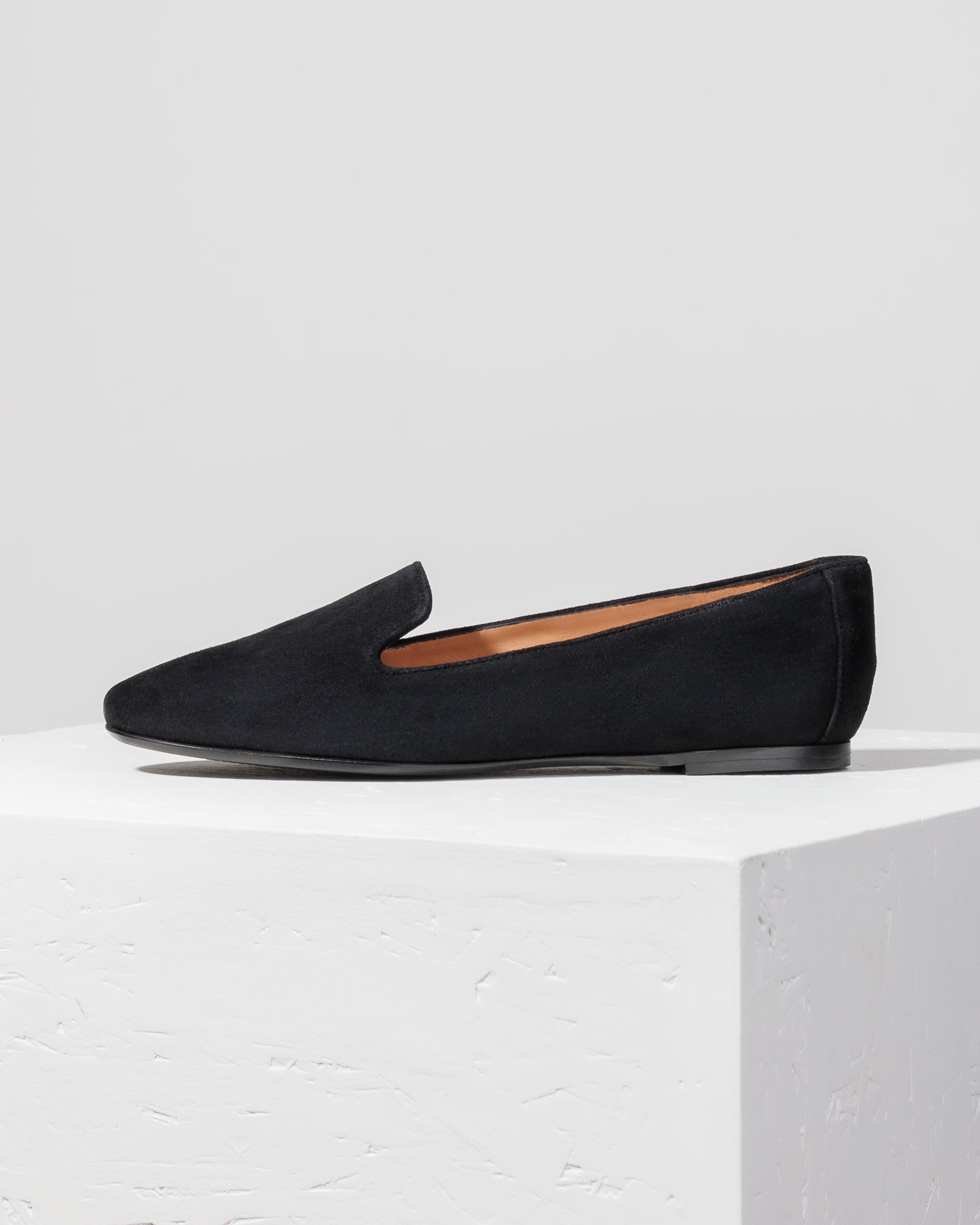 Черные замшевые мокасины - Main image