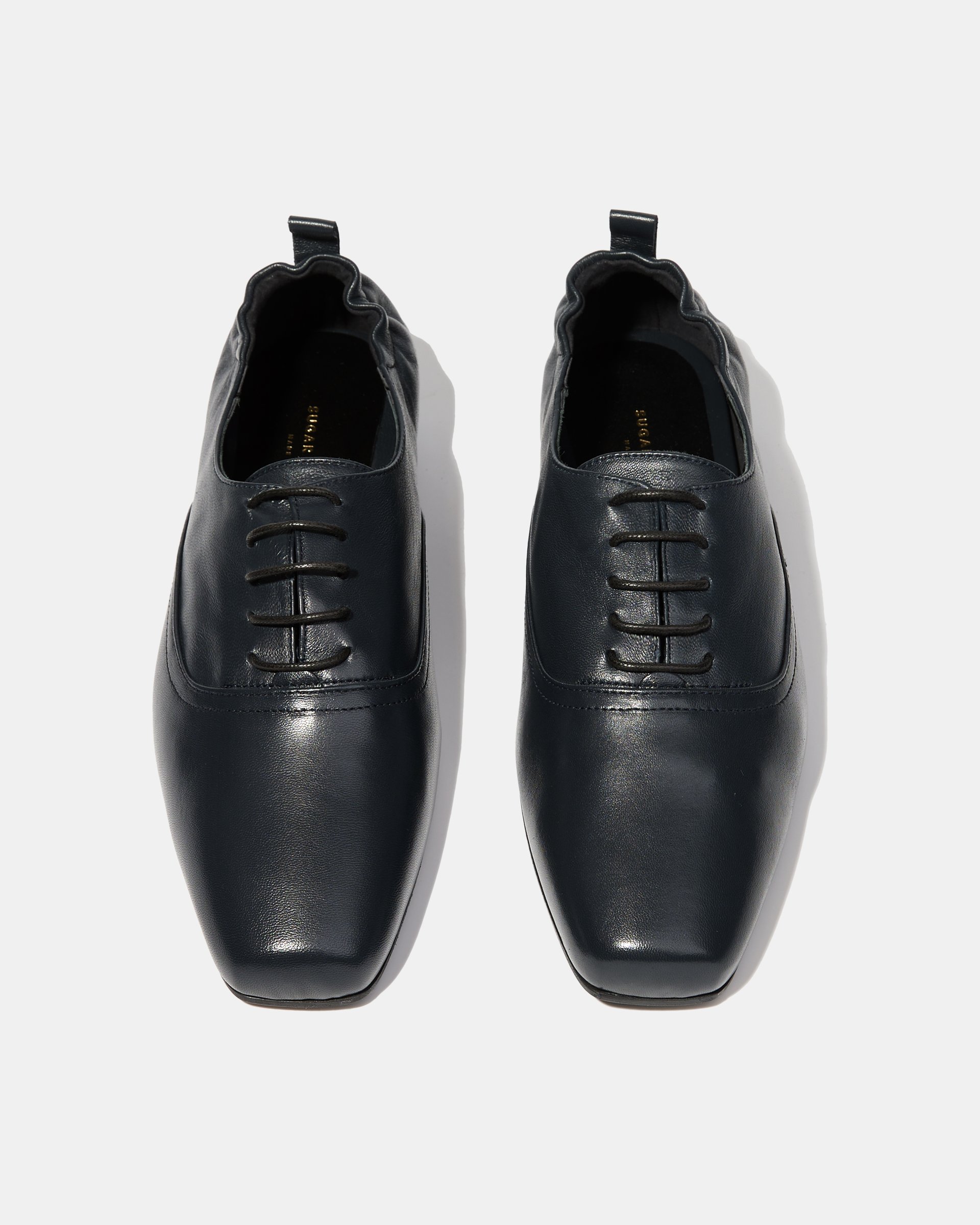 Туфли из тёмно-синей натуральной кожи - Image 3 of 4