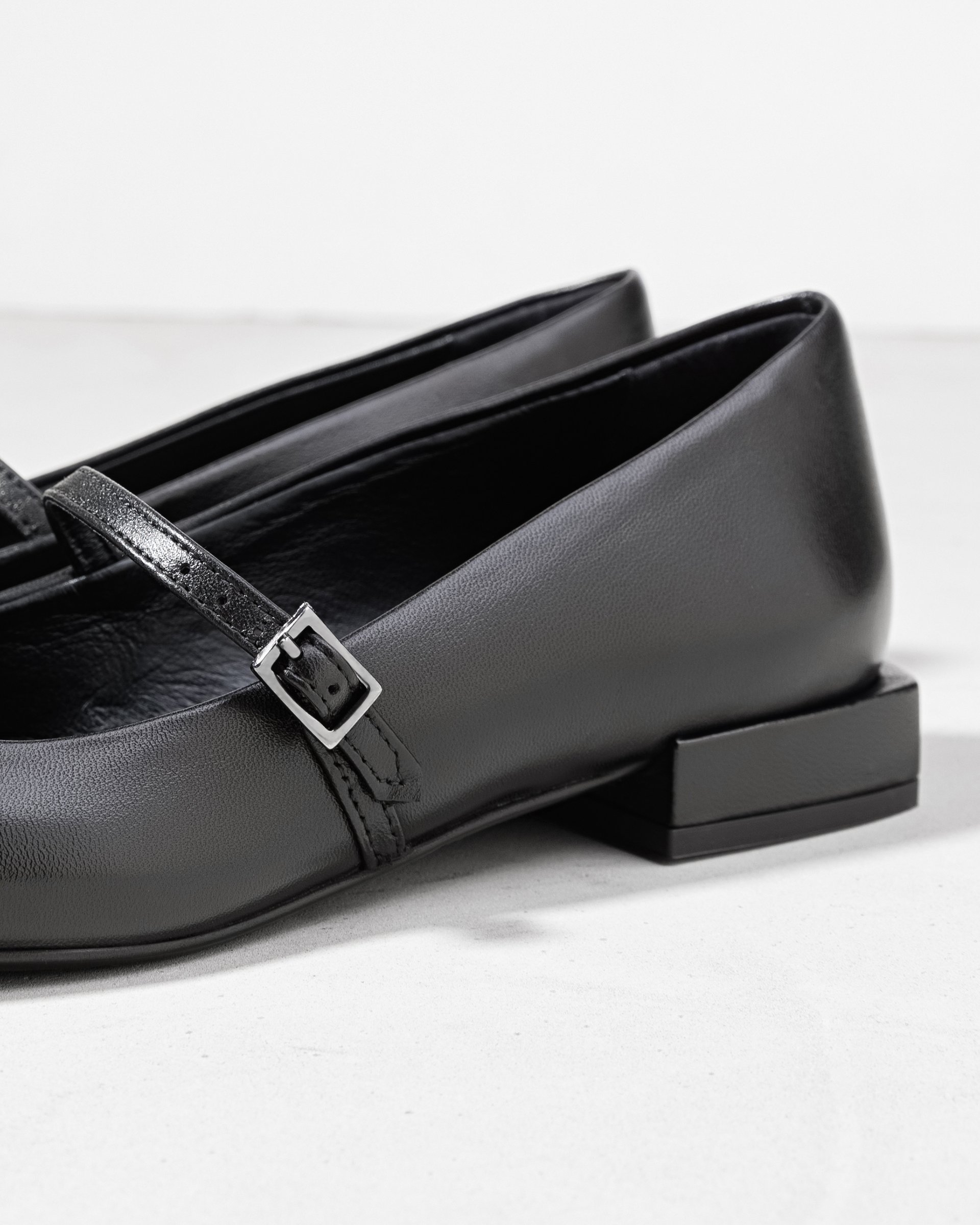 Черные кожаные туфли mary jane - Image 4 of 6