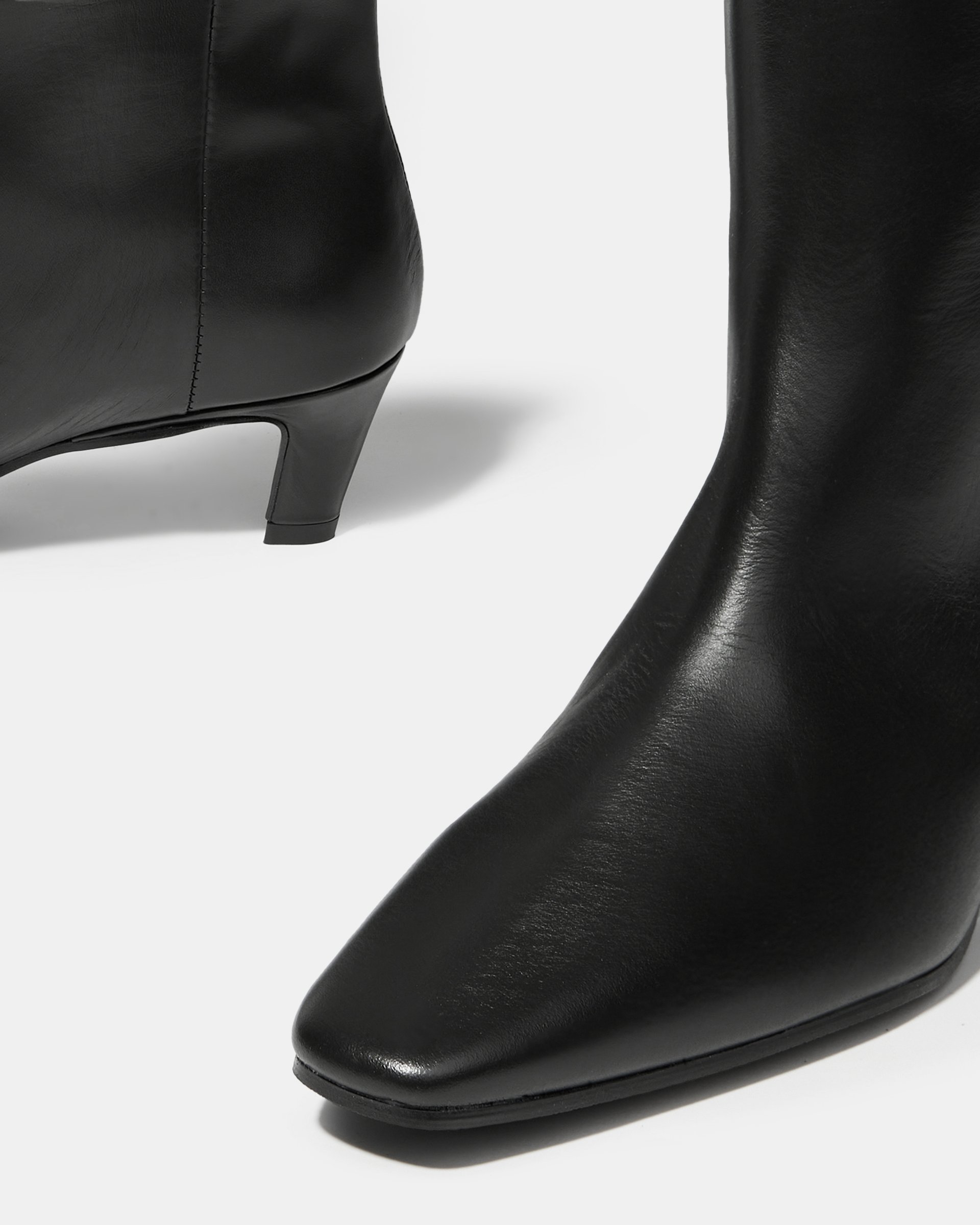 Черные кожаные сапоги - Image 4 of 5