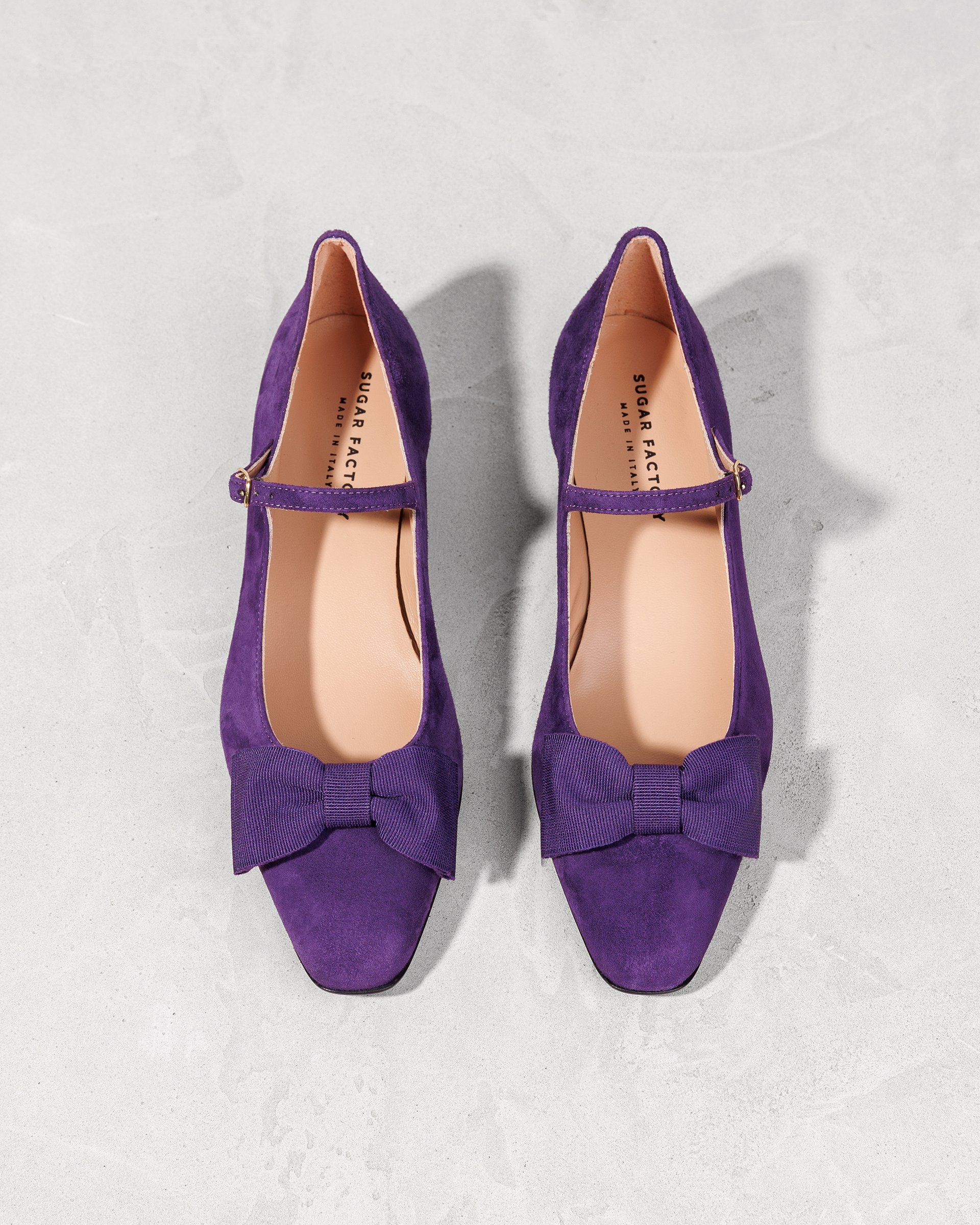 Фиолетовые замшевые туфли - Image 3 of 7