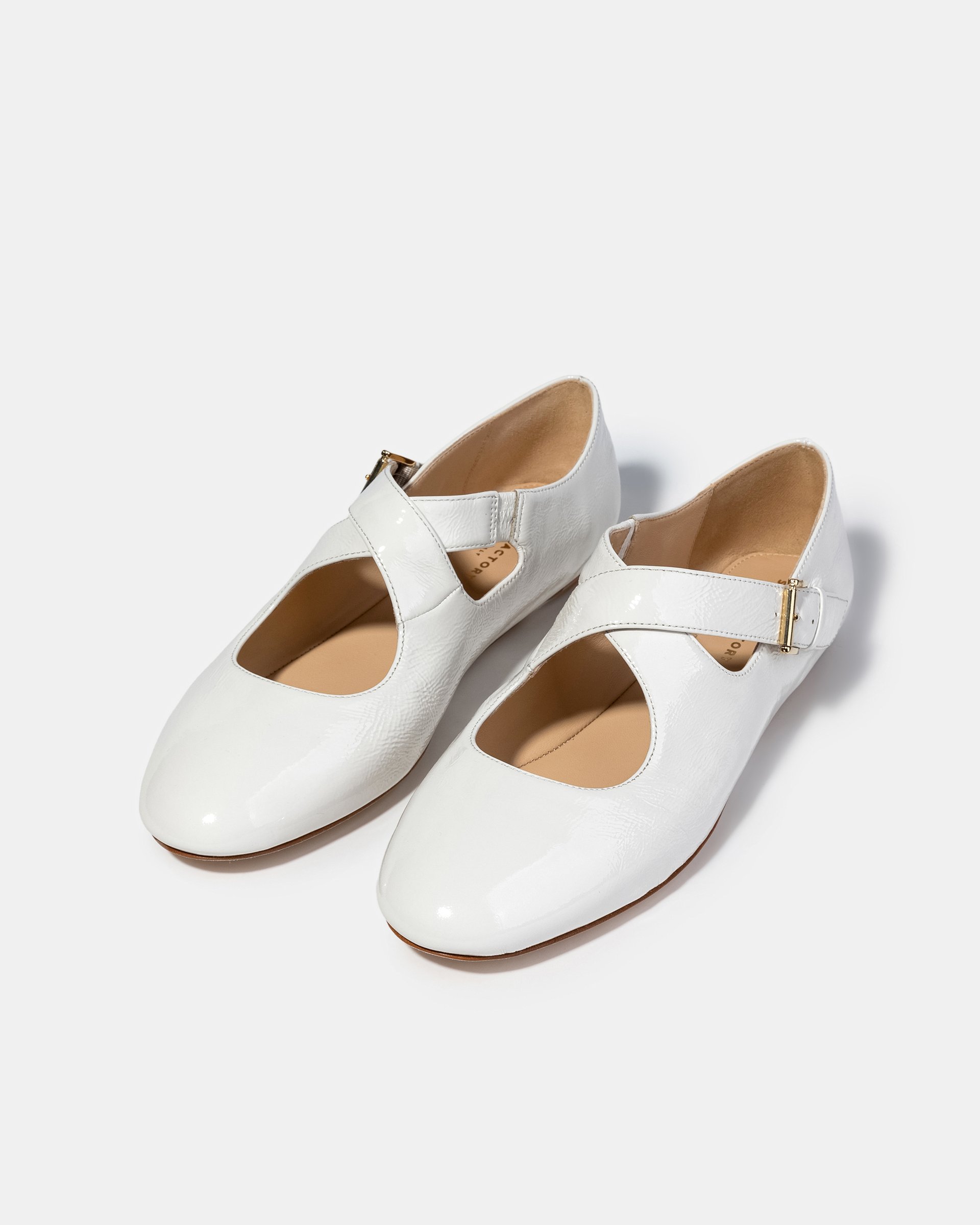 Белые лакированные туфли - Image 2 of 5