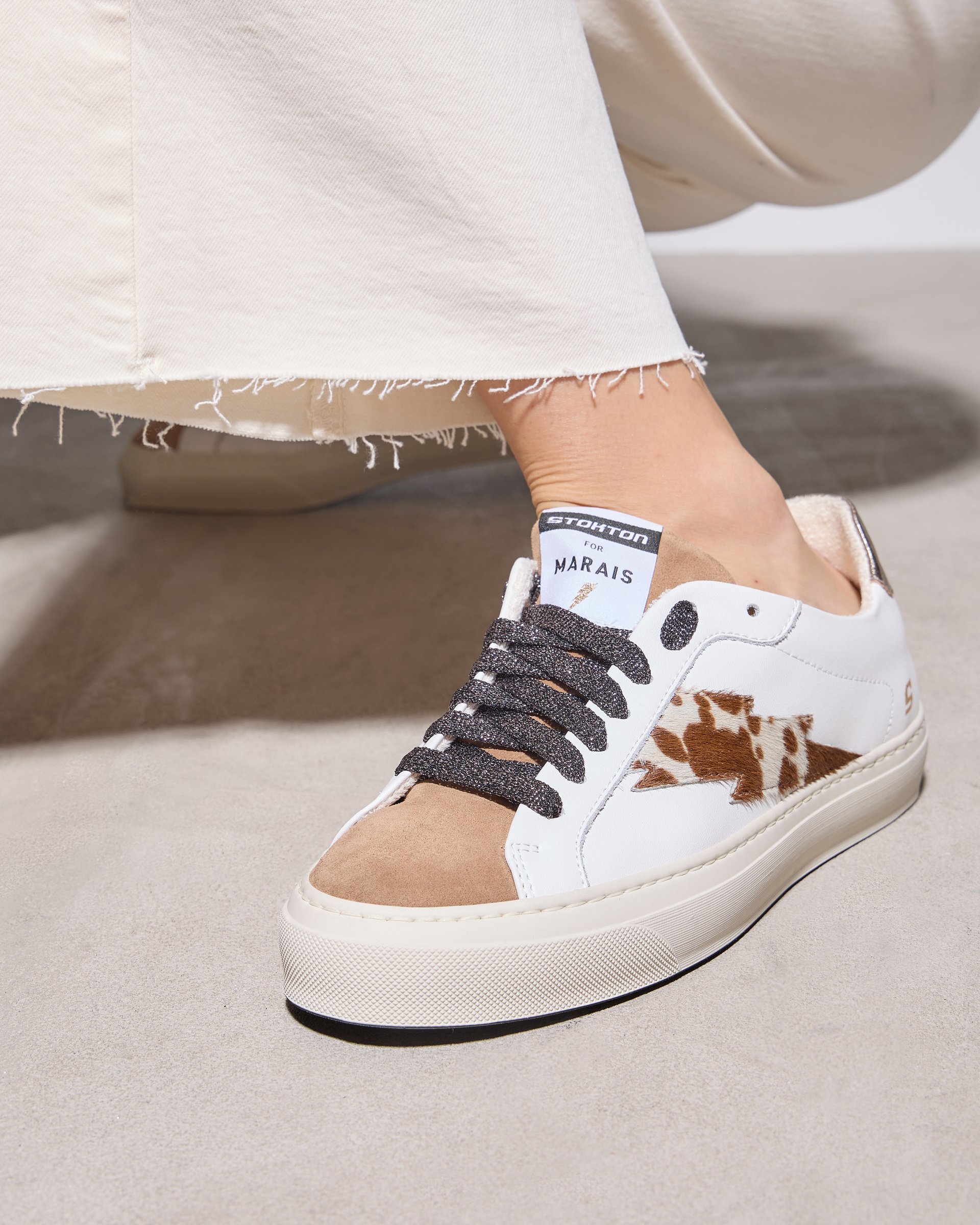 Белые кожаные кеды - Image 6 of 6