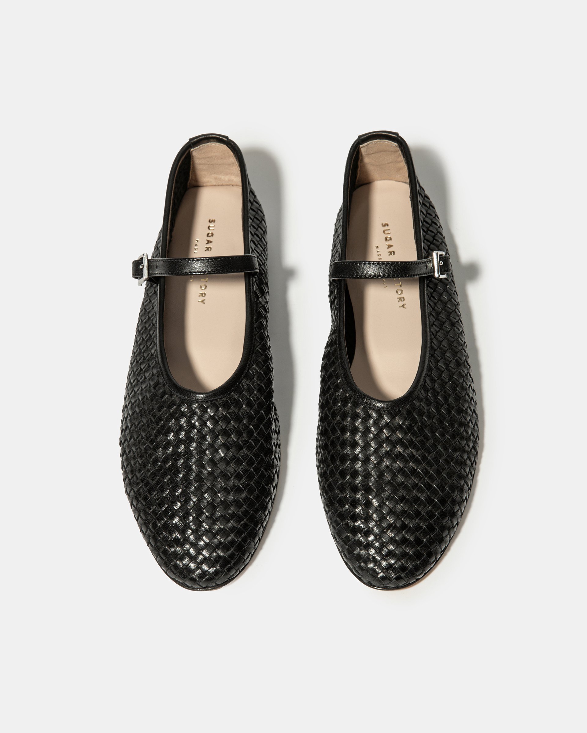 Черные кожаные балетки - Image 3 of 4