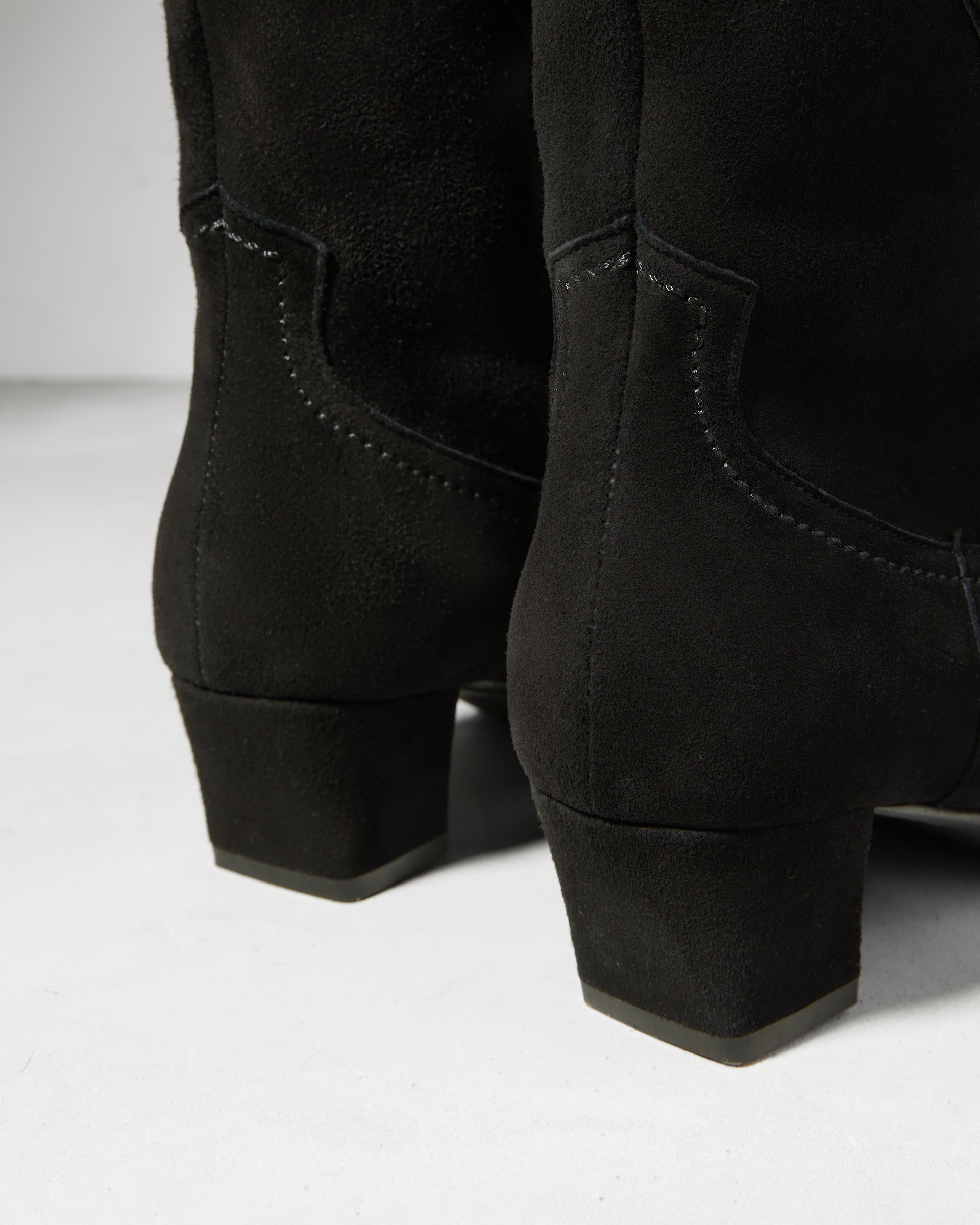 Черные замшевые ботинки - Image 4 of 6