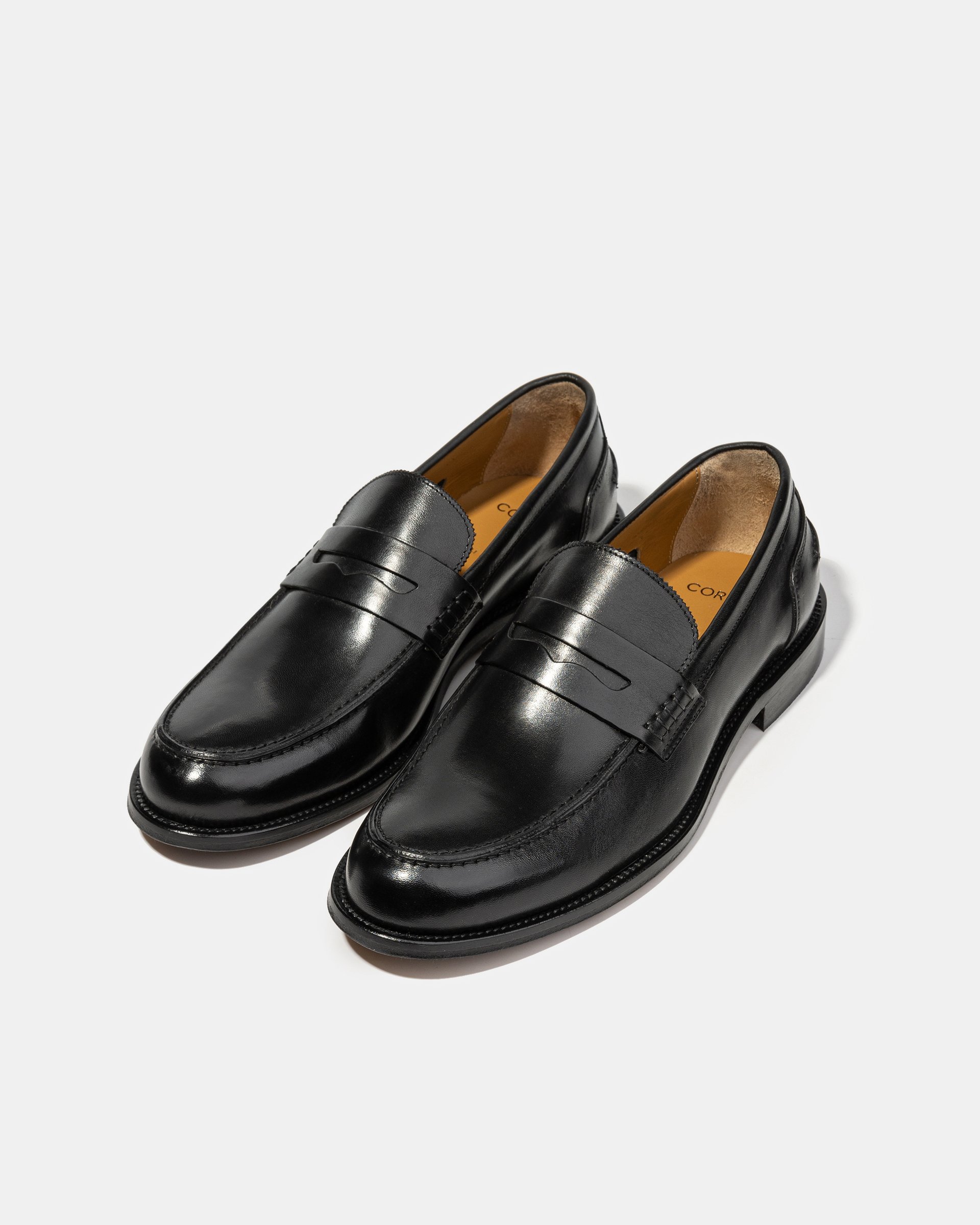 Черные кожаные лоферы - Image 2 of 5