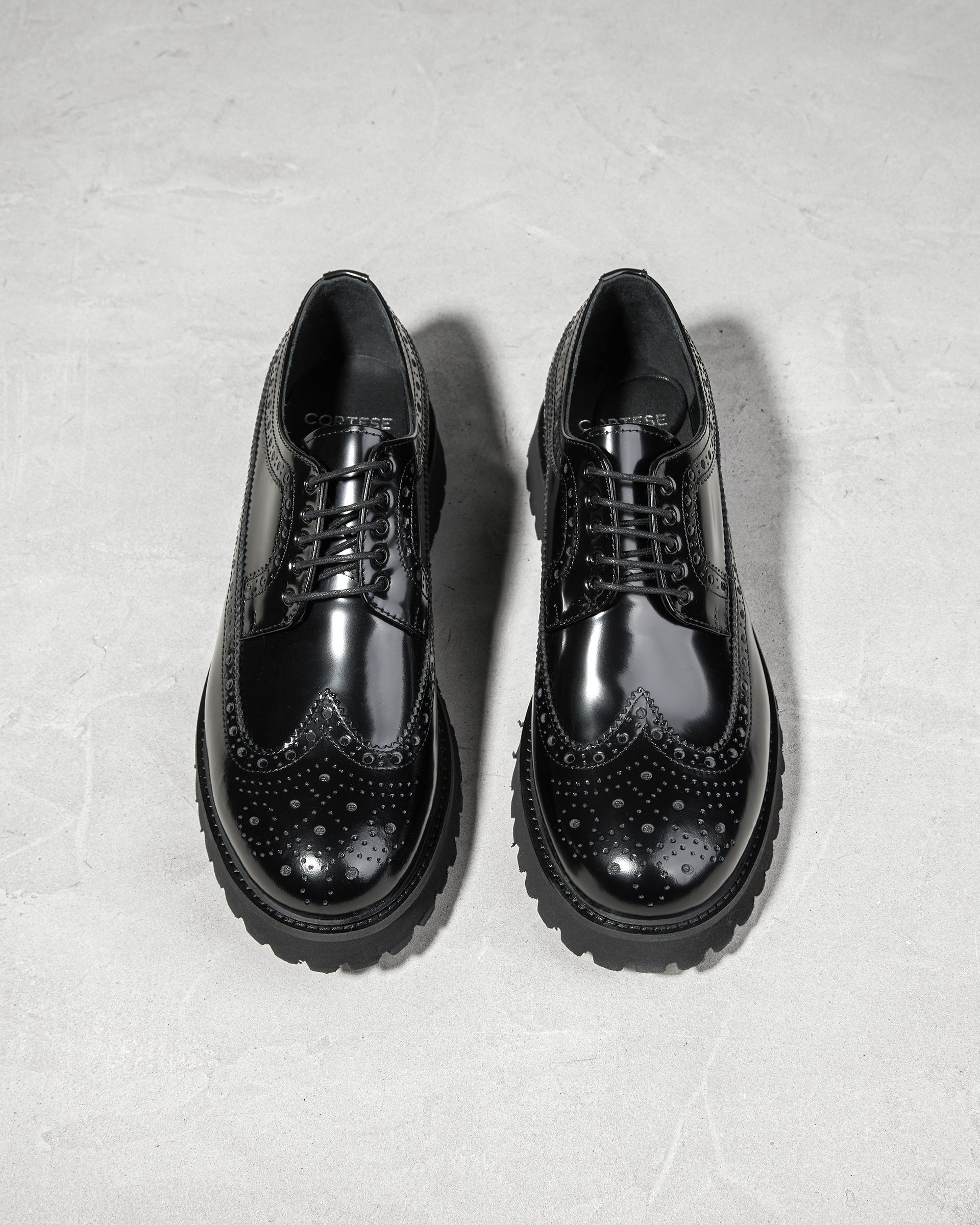 Черные полуботинки из натуральной кожи - Image 3 of 5