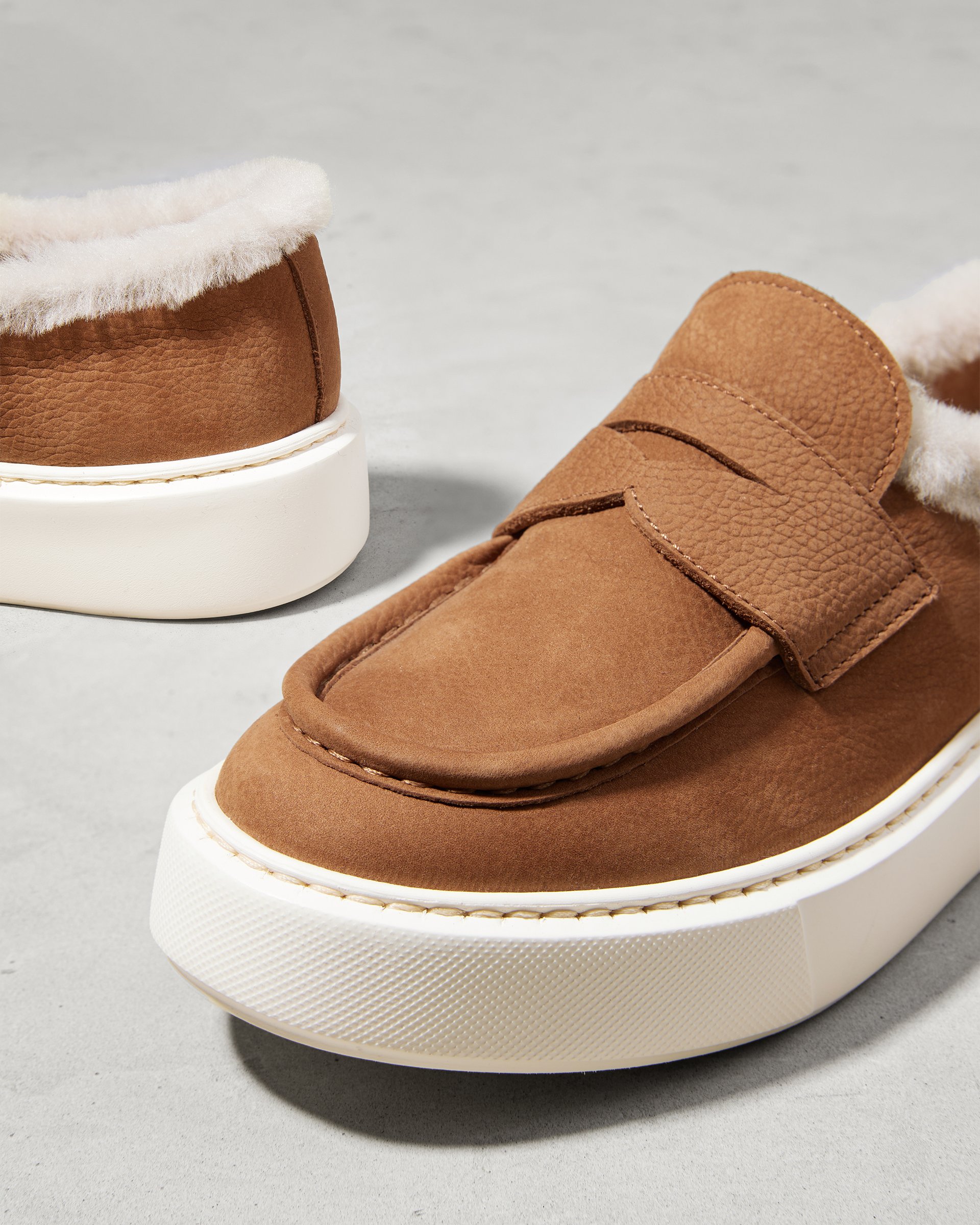 Коричневые кожаные туфли лоферы - Image 4 of 4