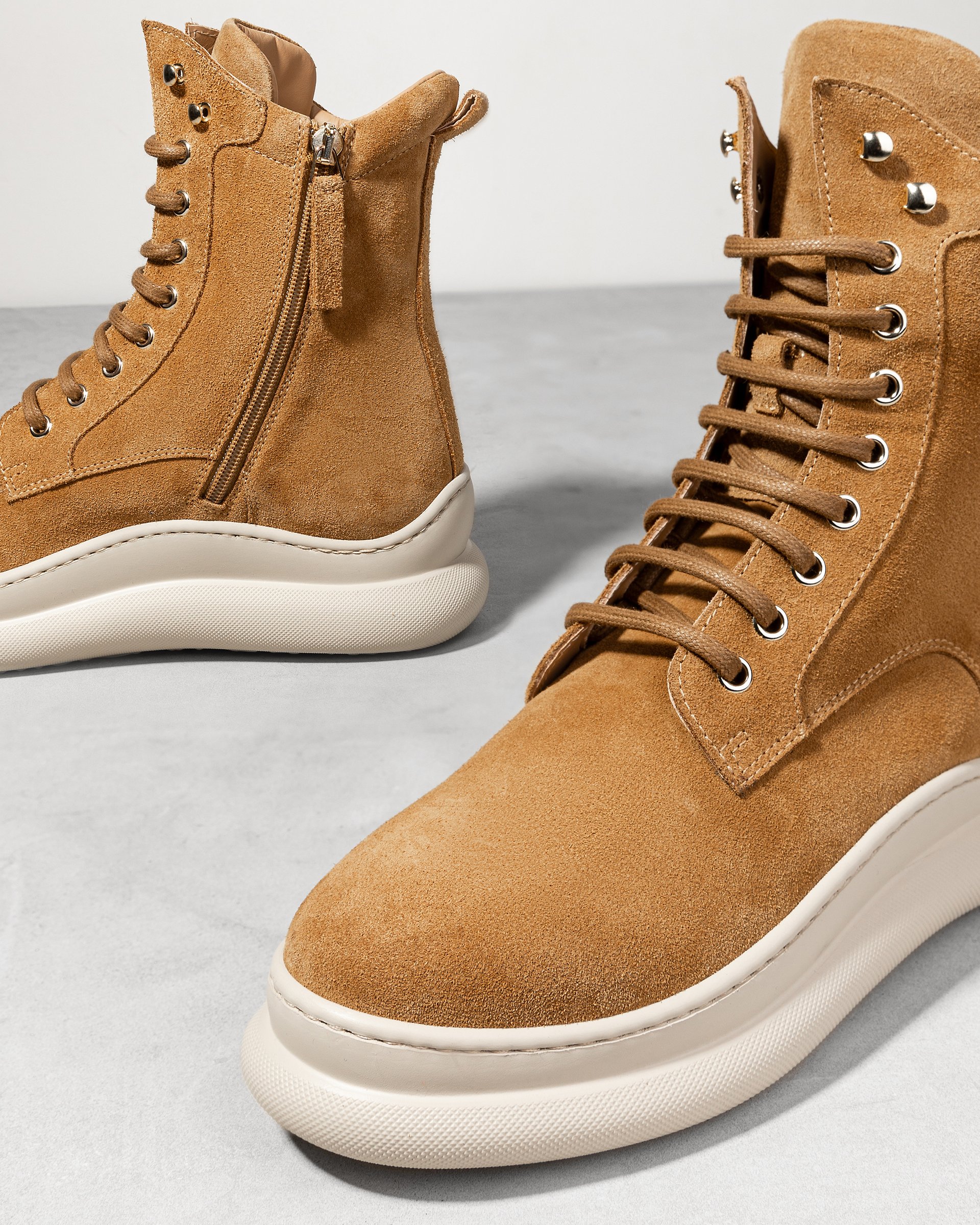 Замшевые ботинки песочного цвета - Image 4 of 4