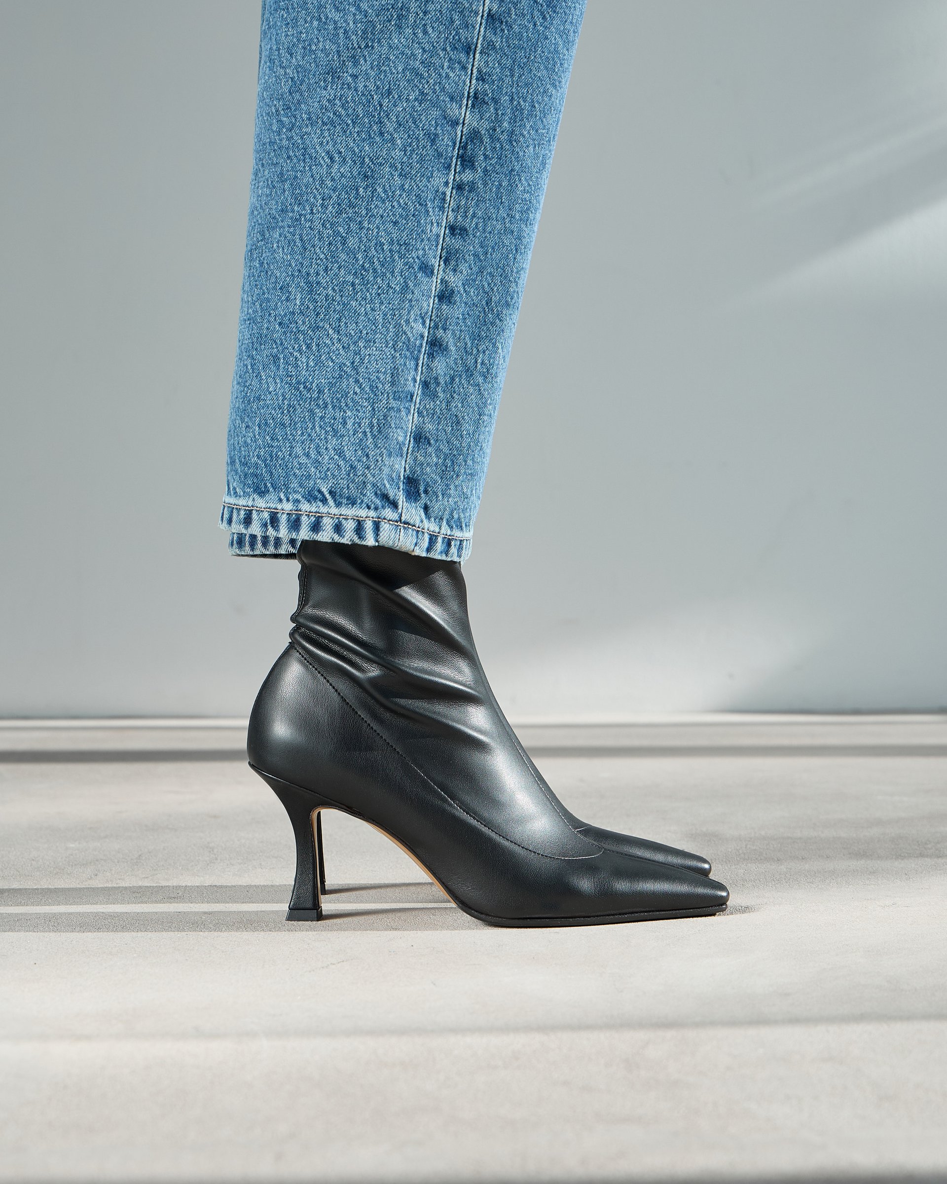 Черные ботильоны на шпильке - Image 6 of 6