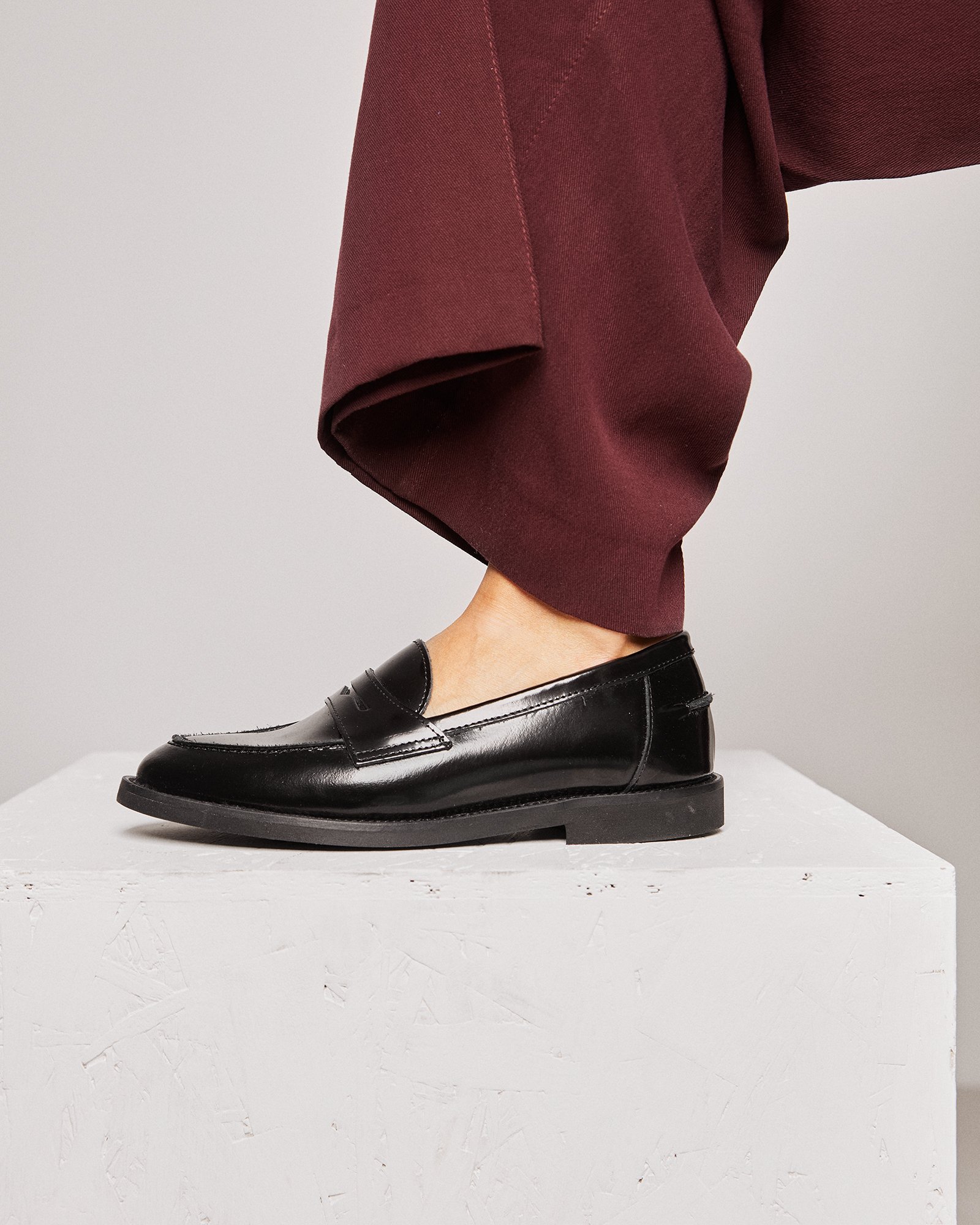 Черные лоферы из натуральной кожи - Image 5 of 5