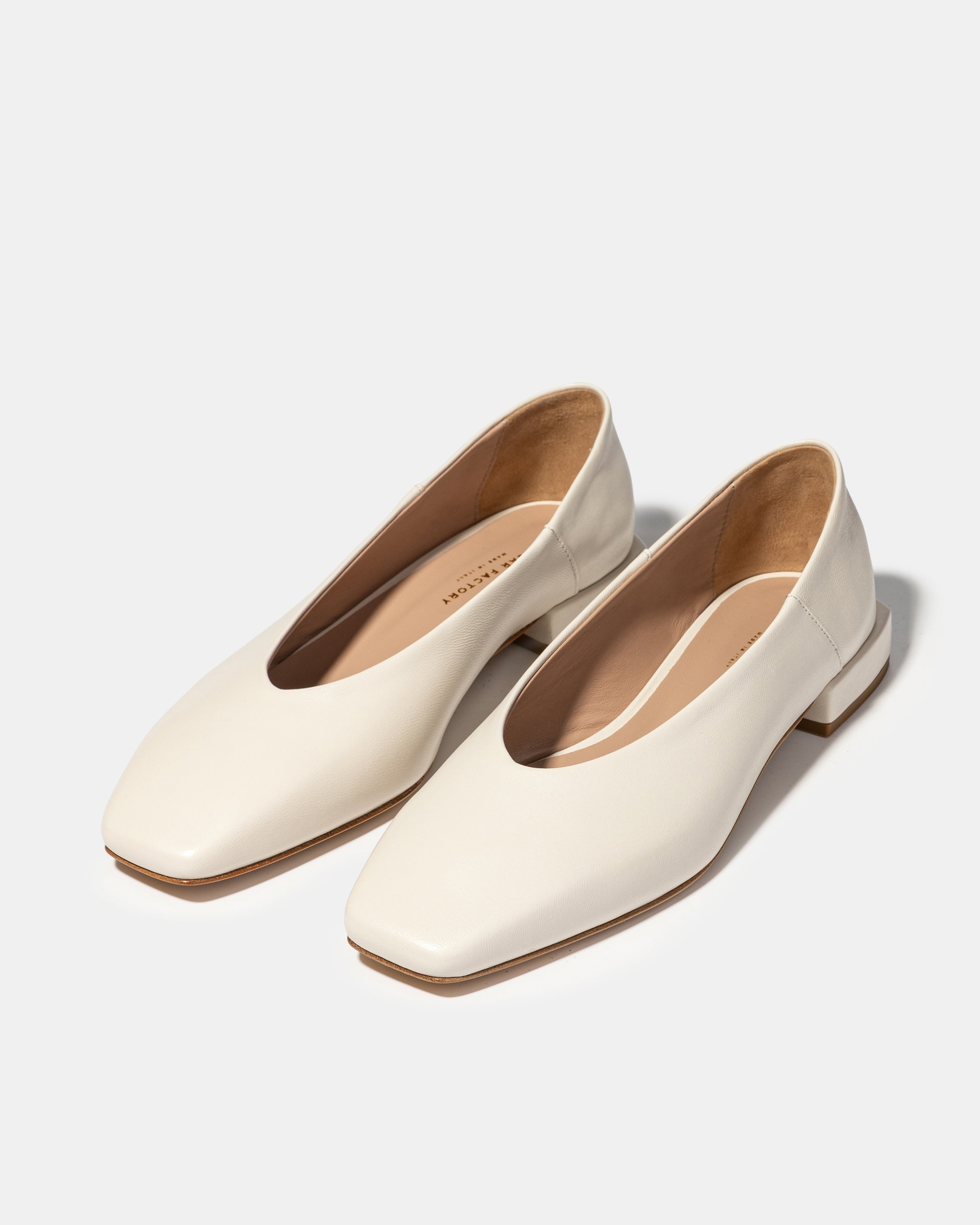 Белые кожаные туфли - Image 2 of 4