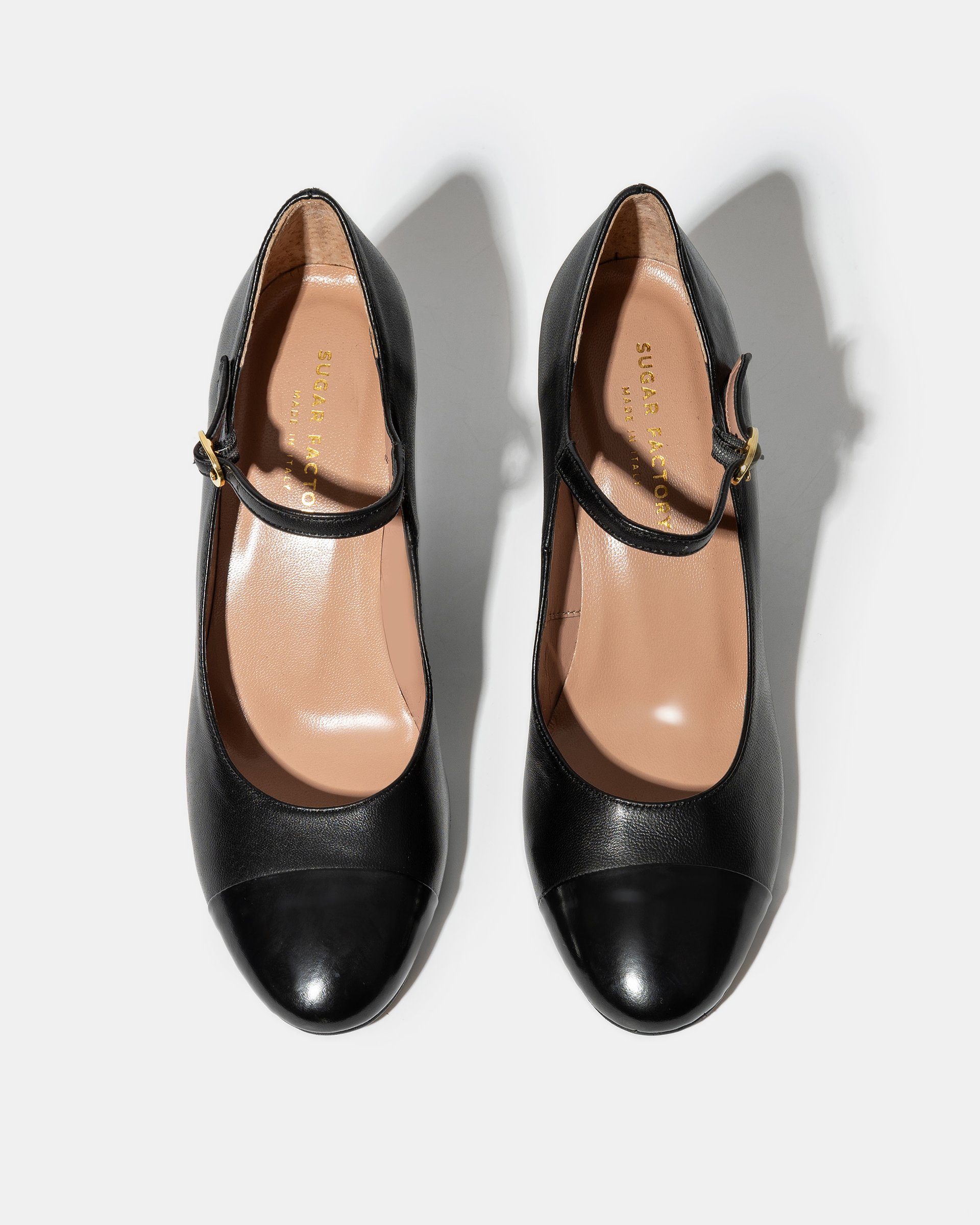 Черные кожаные туфли на каблуке - Image 3 of 4