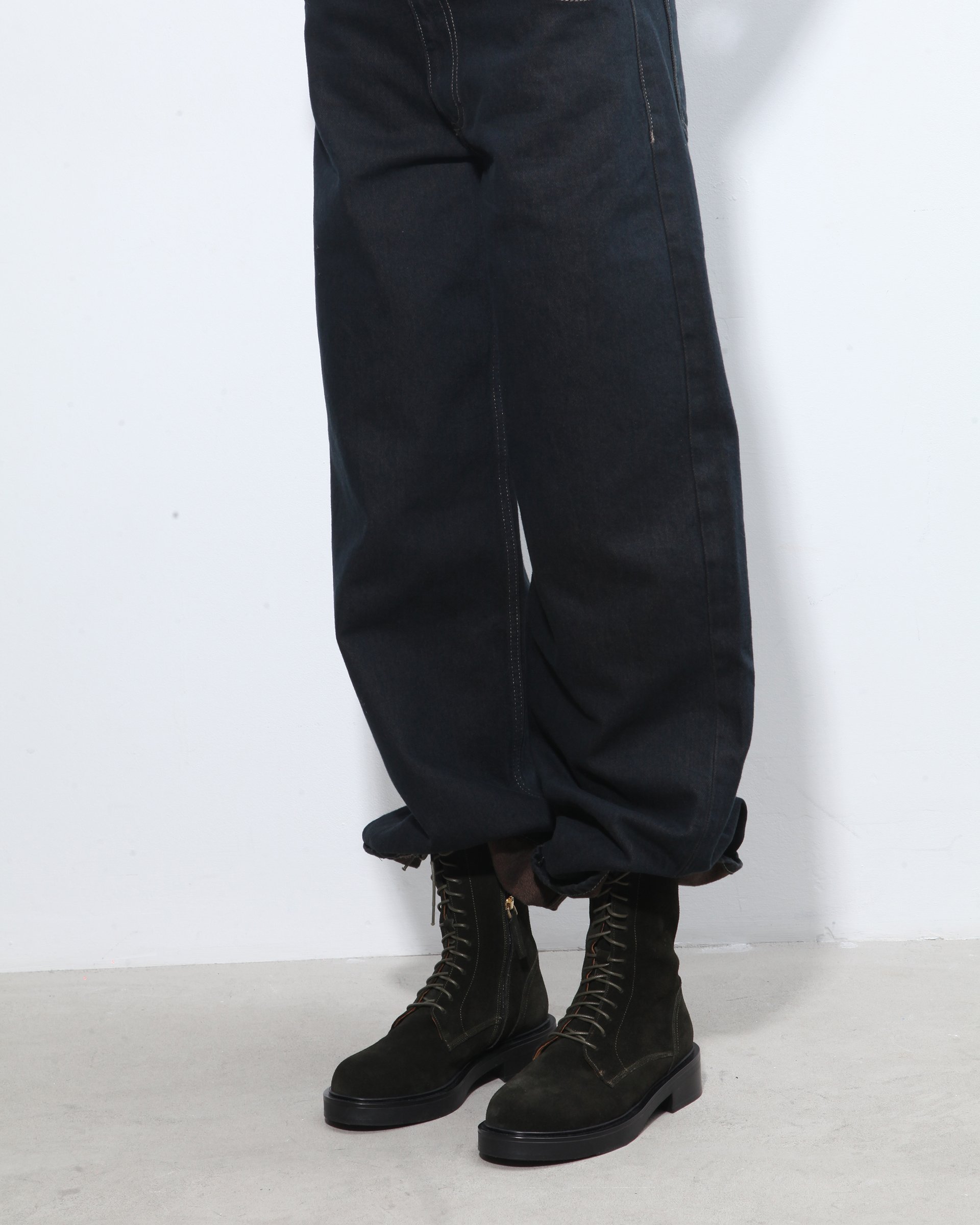 Темно-зеленые замшевые ботинки - Image 7 of 7