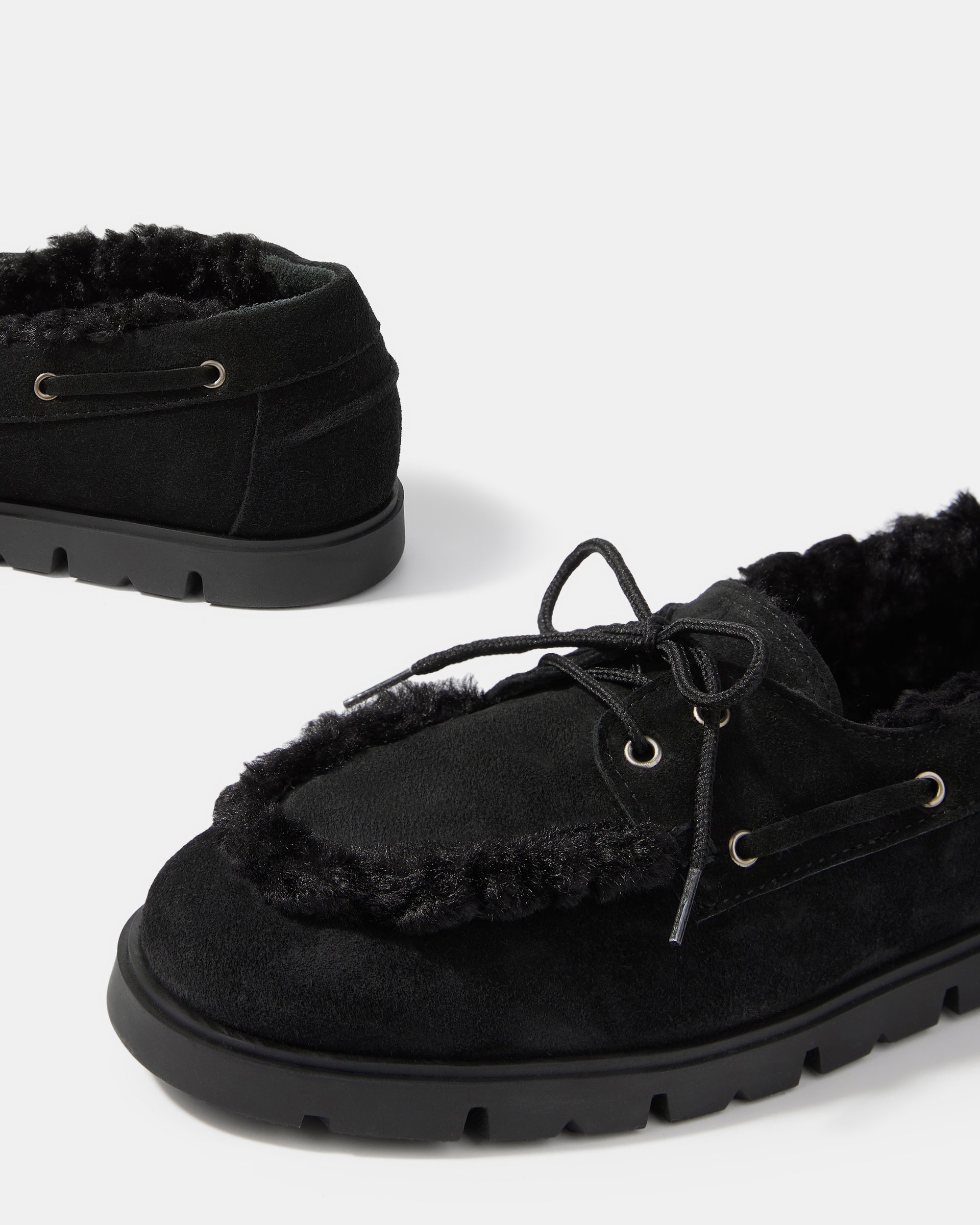 Черные замшевые мокасины - Image 4 of 5