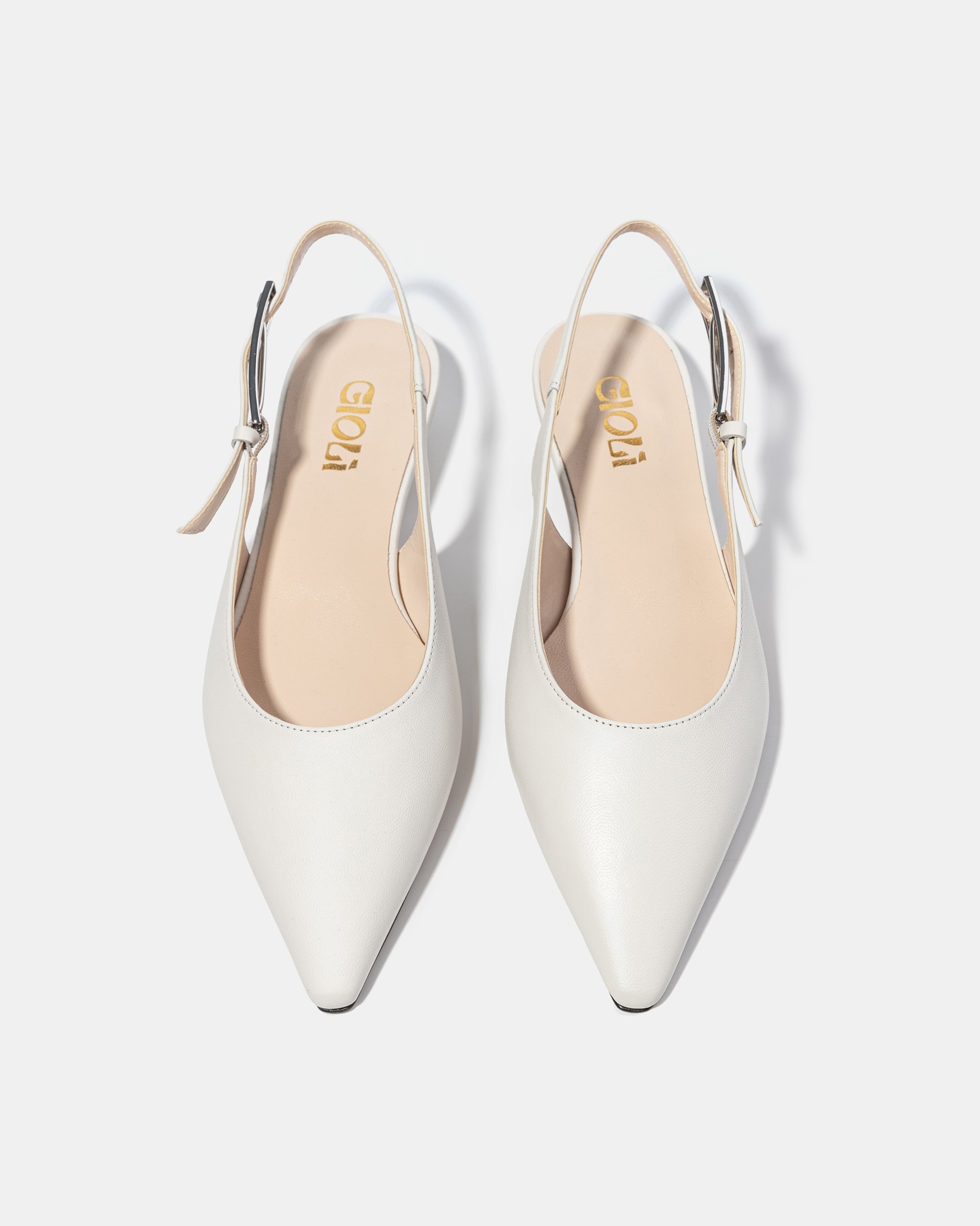 Белые туфли из натуральной кожи - Image 3 of 4